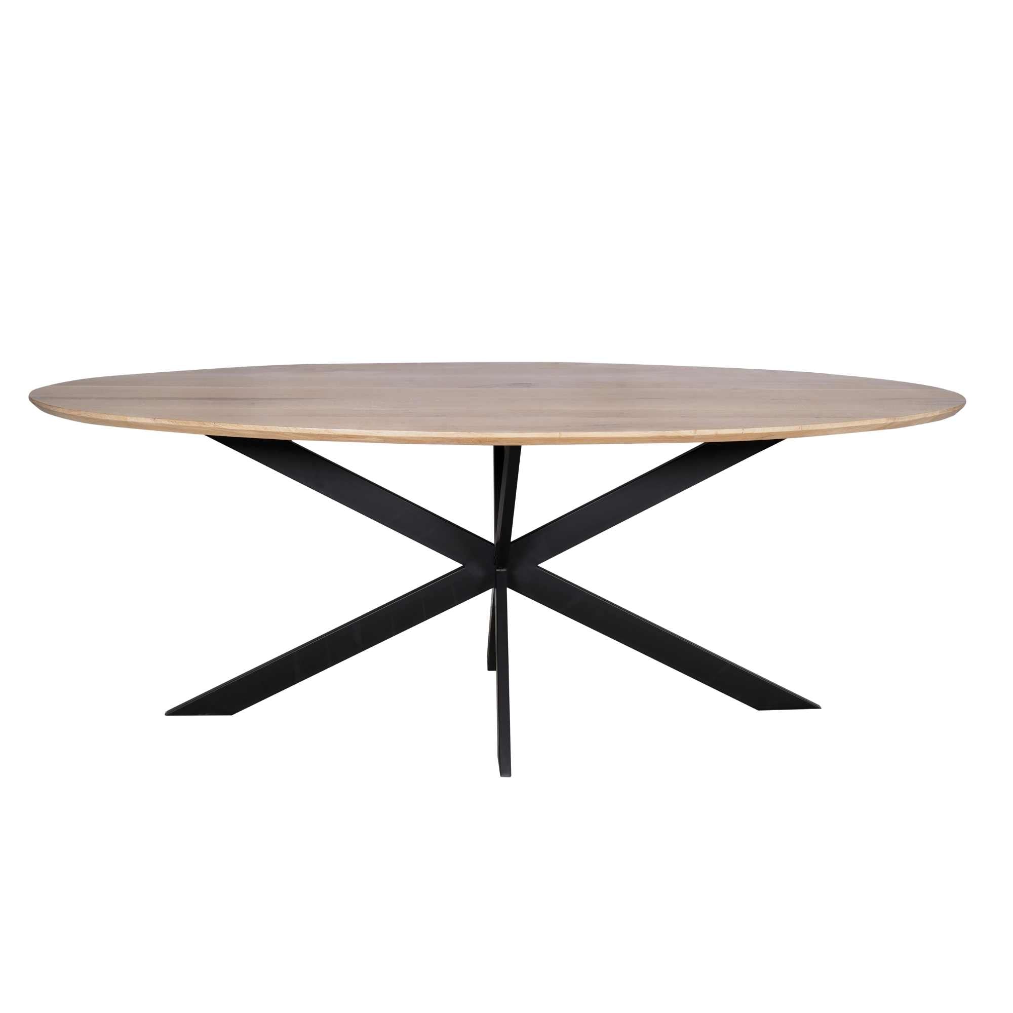 Eiken eettafel Ferris | Ovaal 280 cm | Naturel - STF