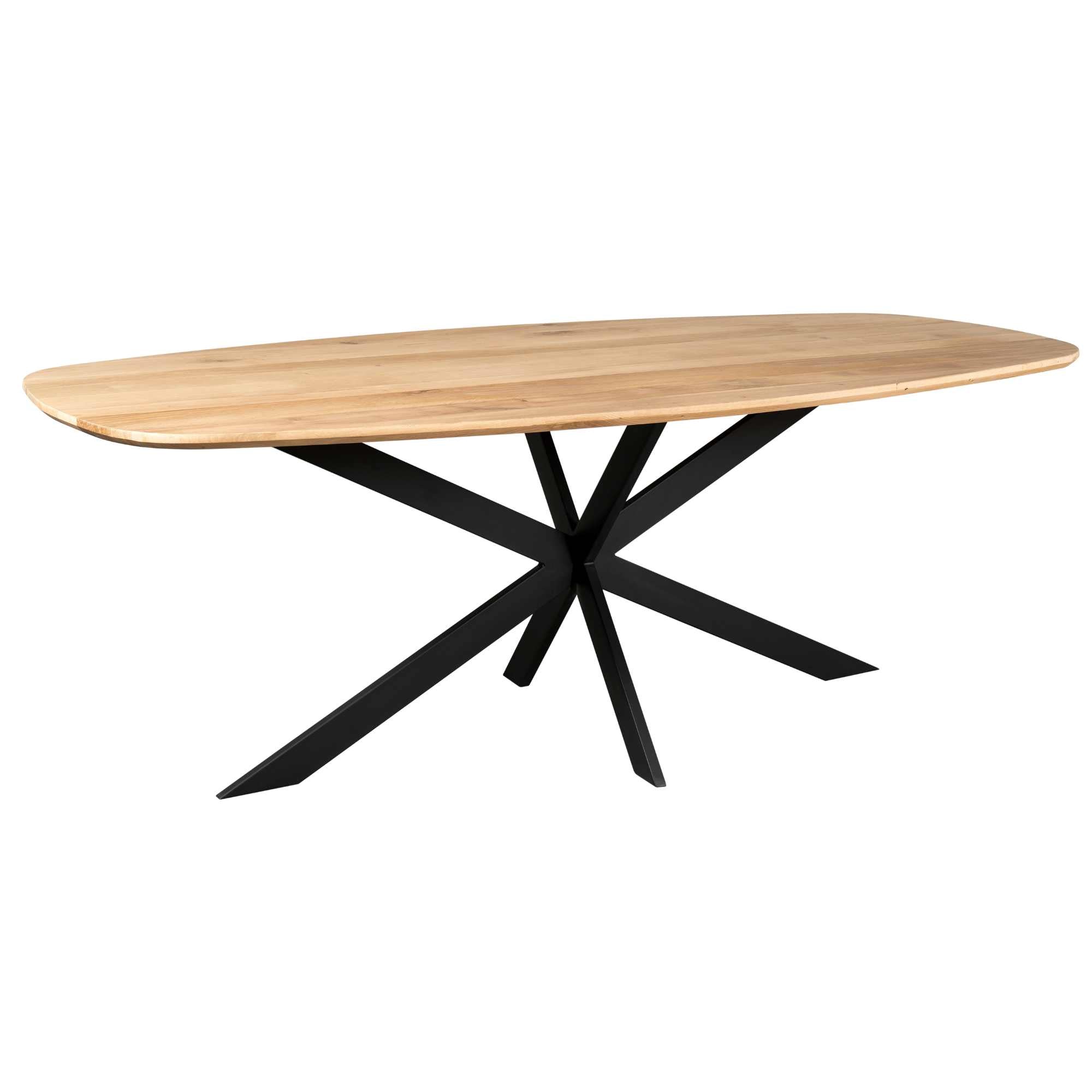 Eiken eettafel Ferris | Deens Ovaal 280 cm | Naturel - STF
