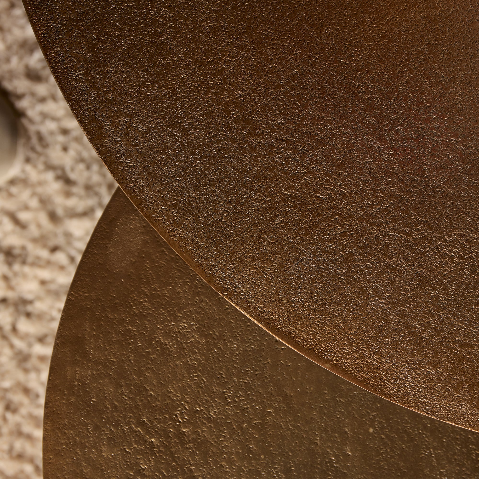 Table basse Luna | Or | Lot de 2 - STF