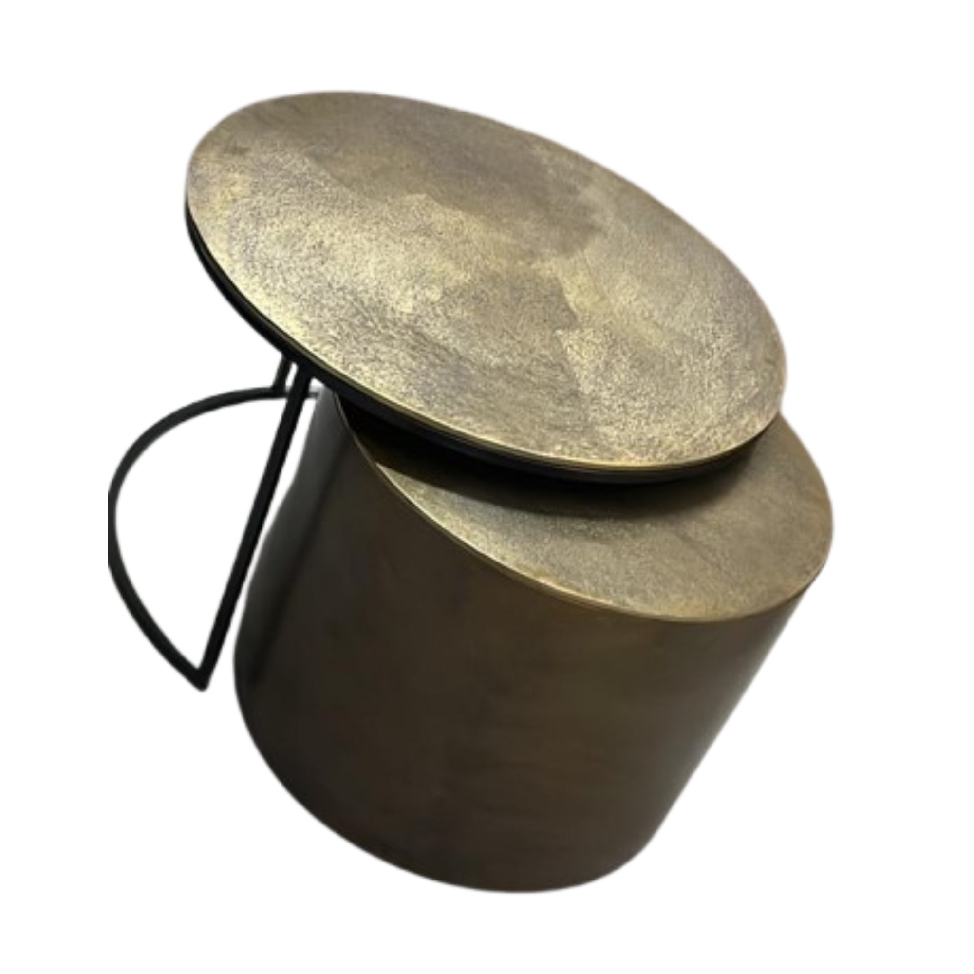 Table basse Luna | Or | Lot de 2 - STF