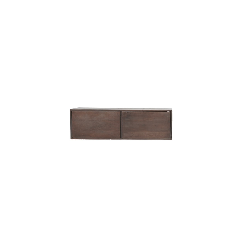 Zwevend tv-meubel Vision Walnut 120 - STF