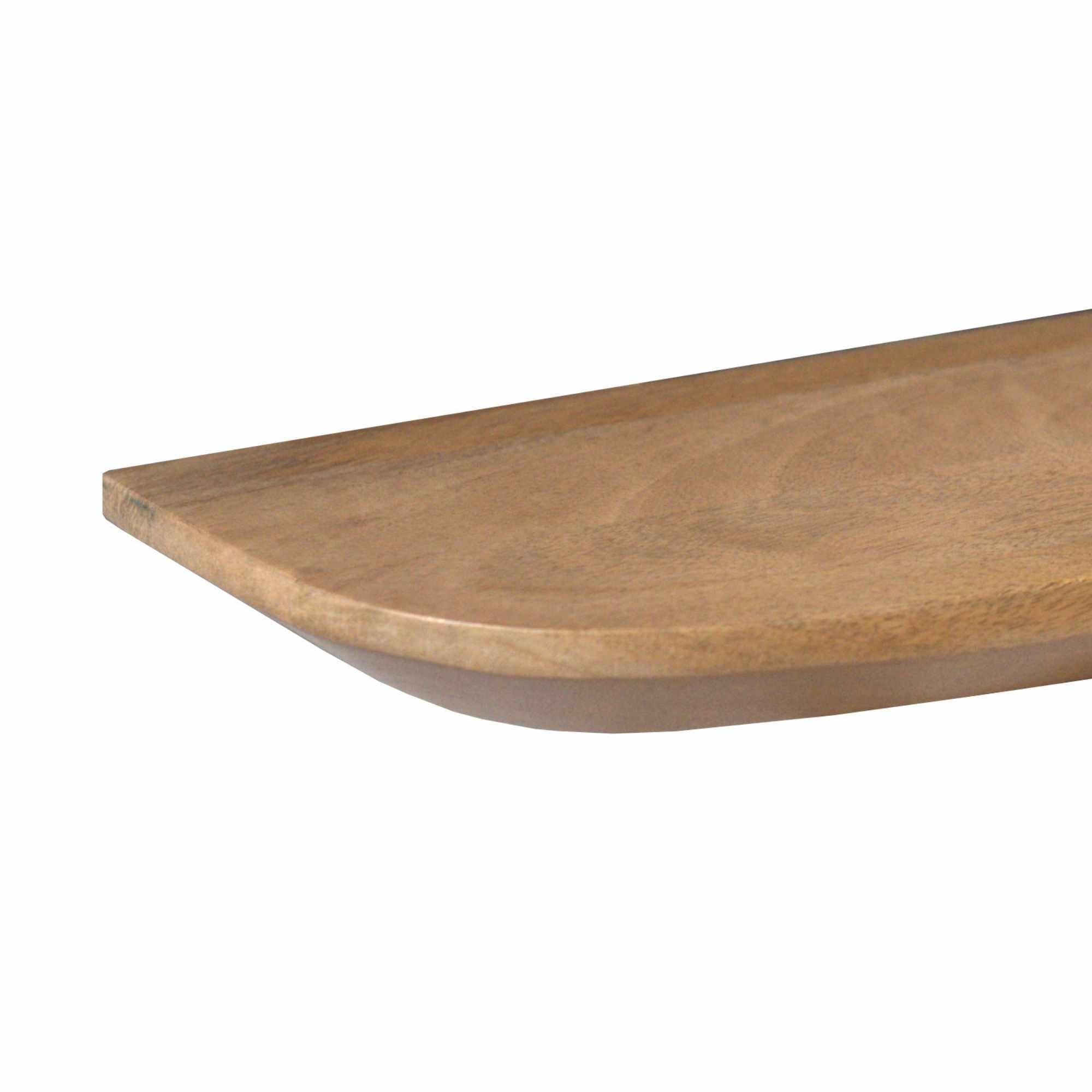 Wandplank Gusta Licht mango | 60 cm | Set van 3 - STF