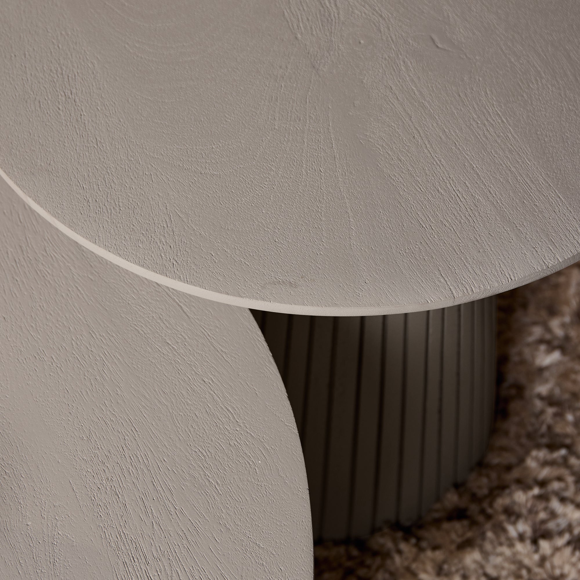 Salontafel Solana | 50 cm | Taupe - STF