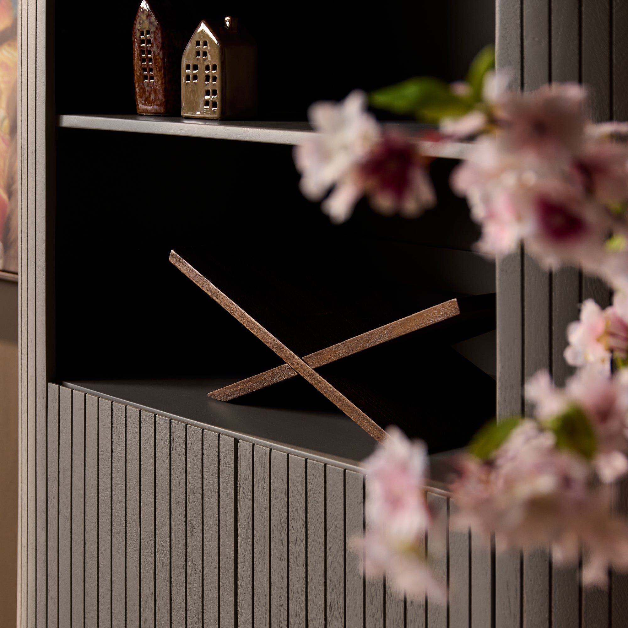Wandkast Solana | 115 cm | Taupe - STF