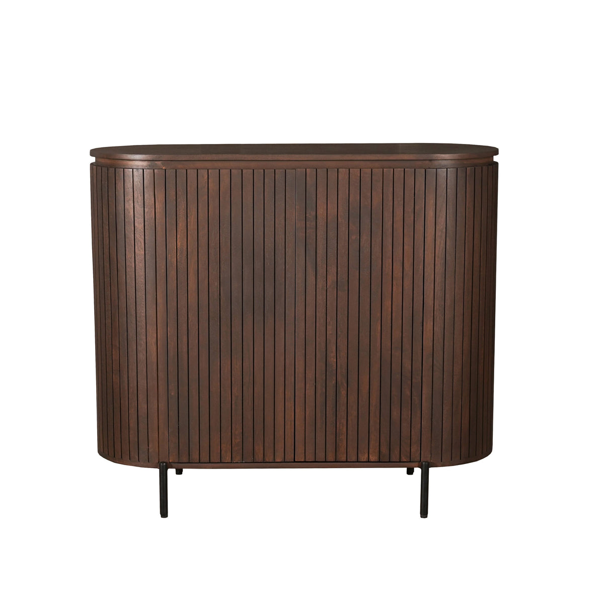 Bergkast Solana bruin mangohout 115 cm - STF