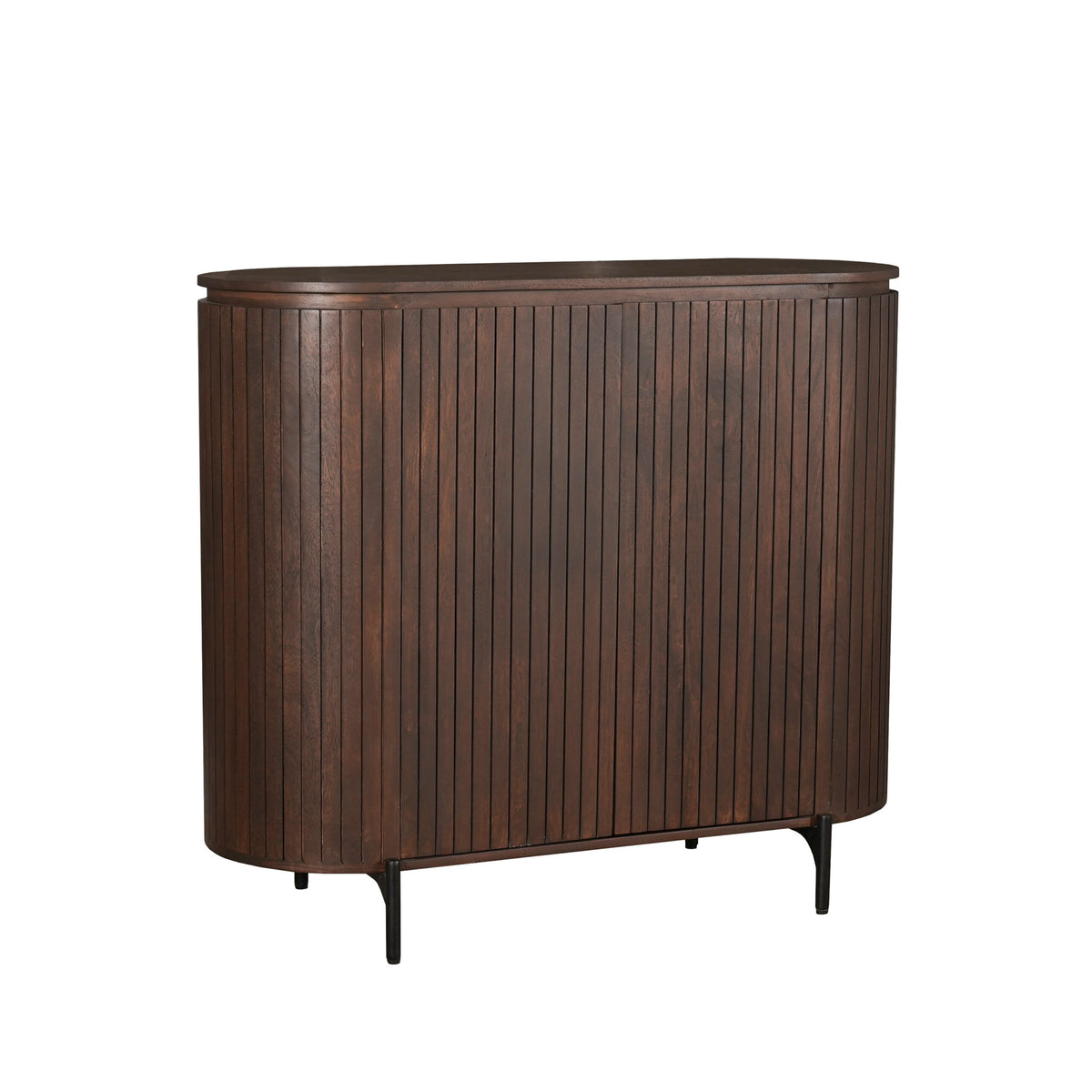 Bergkast Solana bruin mangohout 115 cm - STF