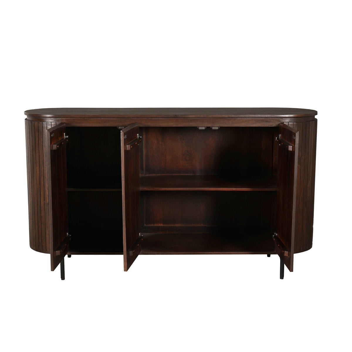 Dressoir Solana Bruin Mangohout 165 cm - STF