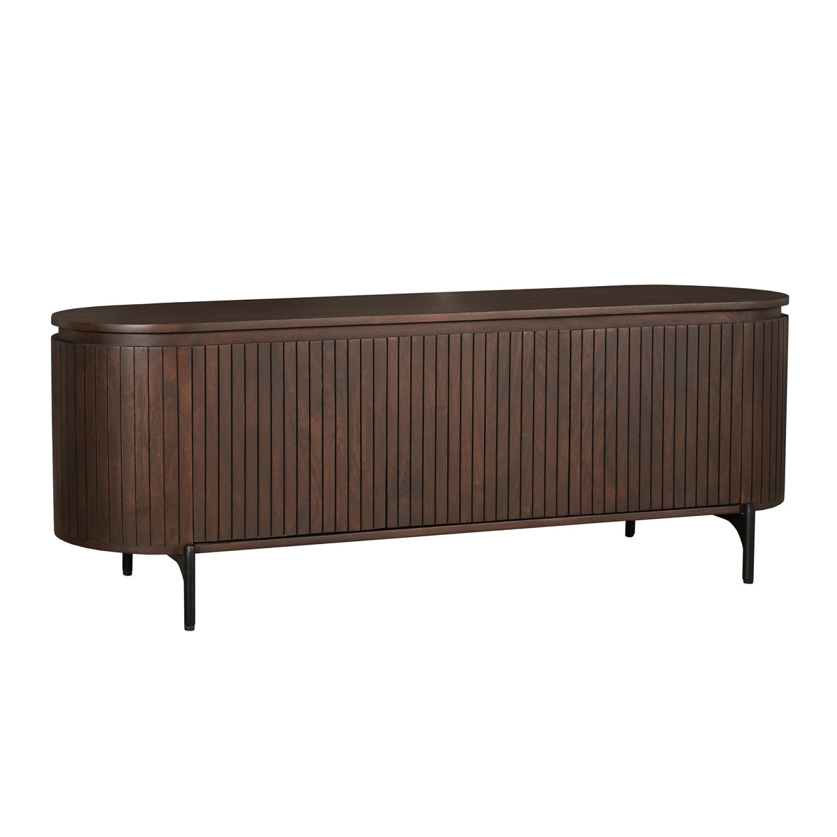 Tv-meubel Solana bruin mangohout 165 cm - STF