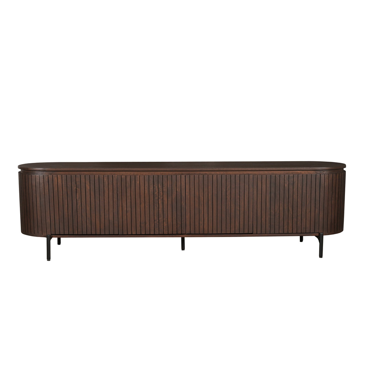 Tv meubel Solana Bruin Mangohout 210 cm - STF