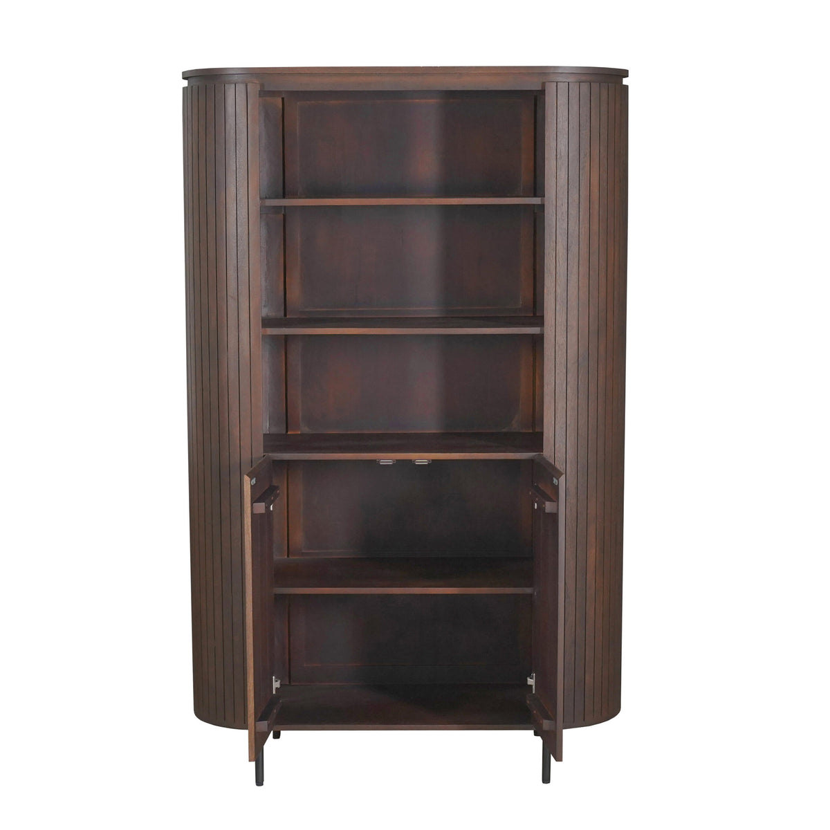Bergkast Solana Bruin Mangohout 115 cm - STF