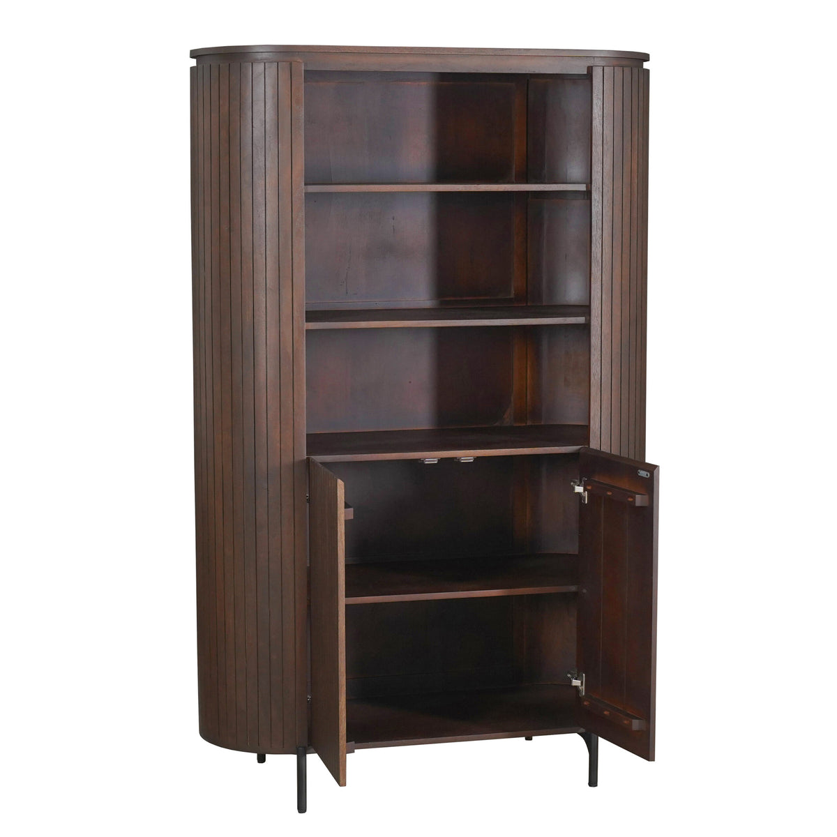 Bergkast Solana Bruin Mangohout 115 cm - STF