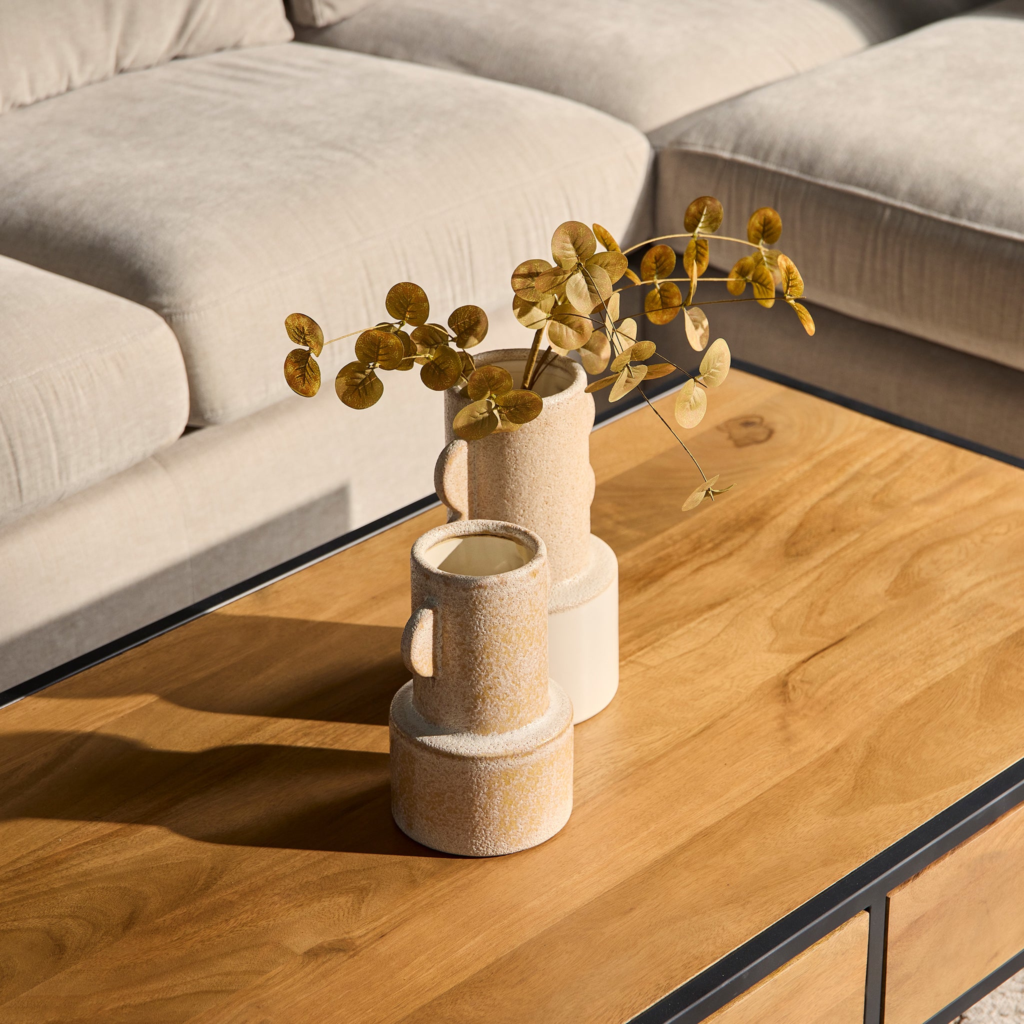 Salontafel Denver | Mangohout | 130x70 cm - STF