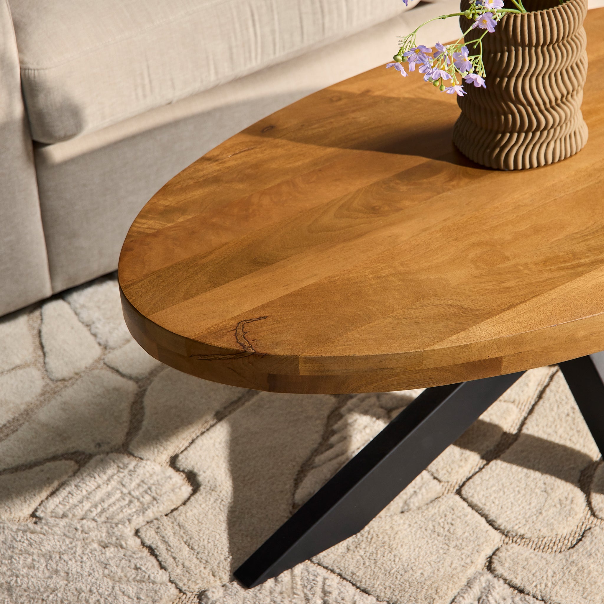 Salontafel Denver | 130 cm | Ovaal - STF