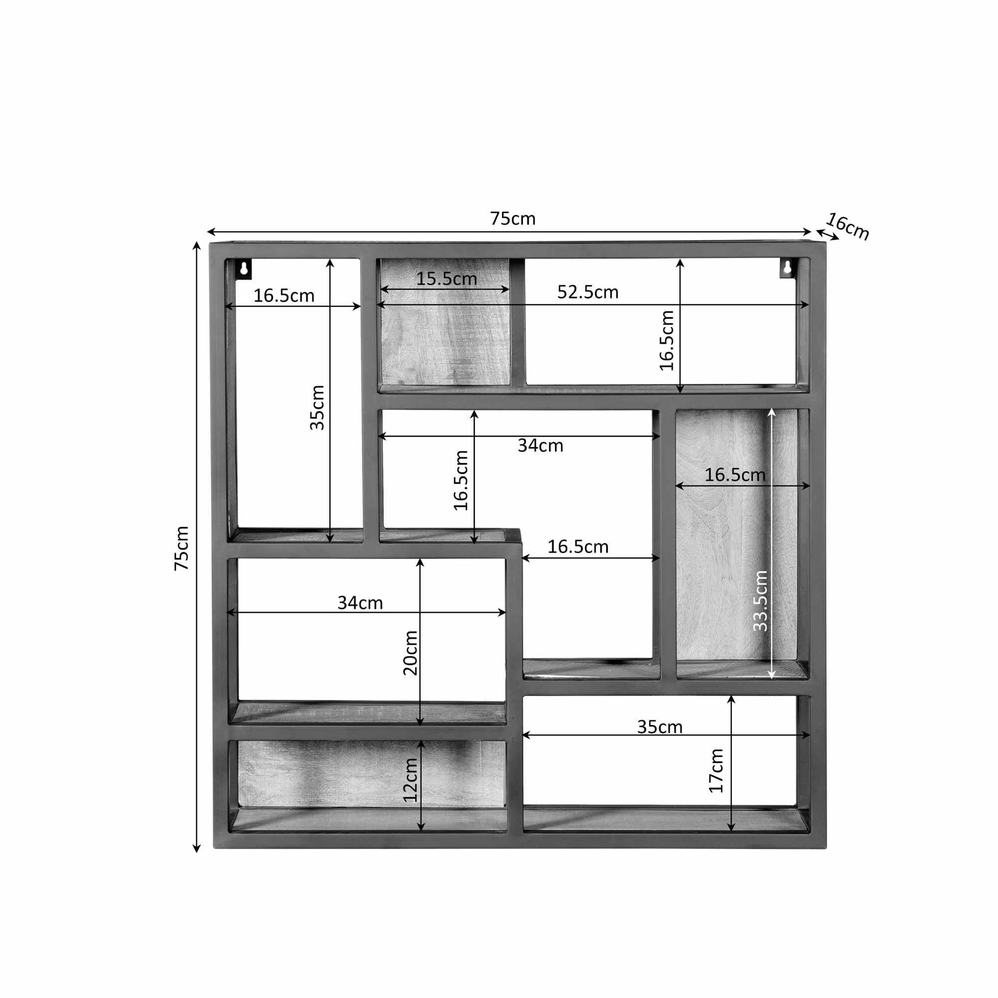 Wandrek New York | Vierkant  - STF