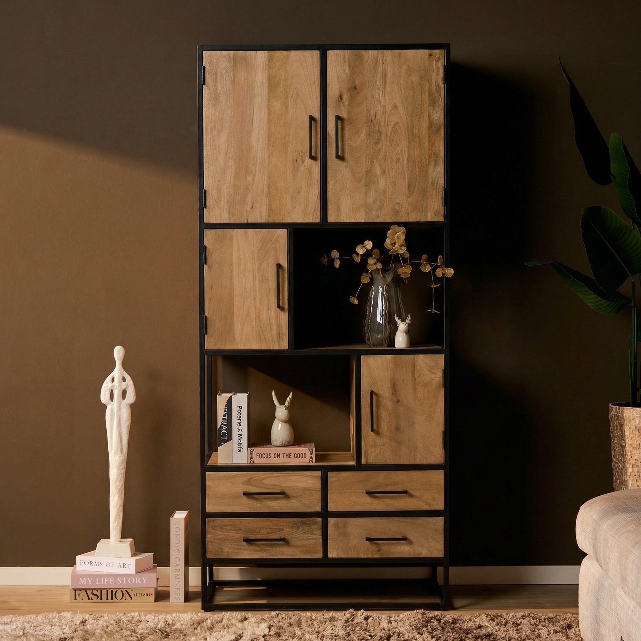 Boekenkast Dakota | 90 cm - STF