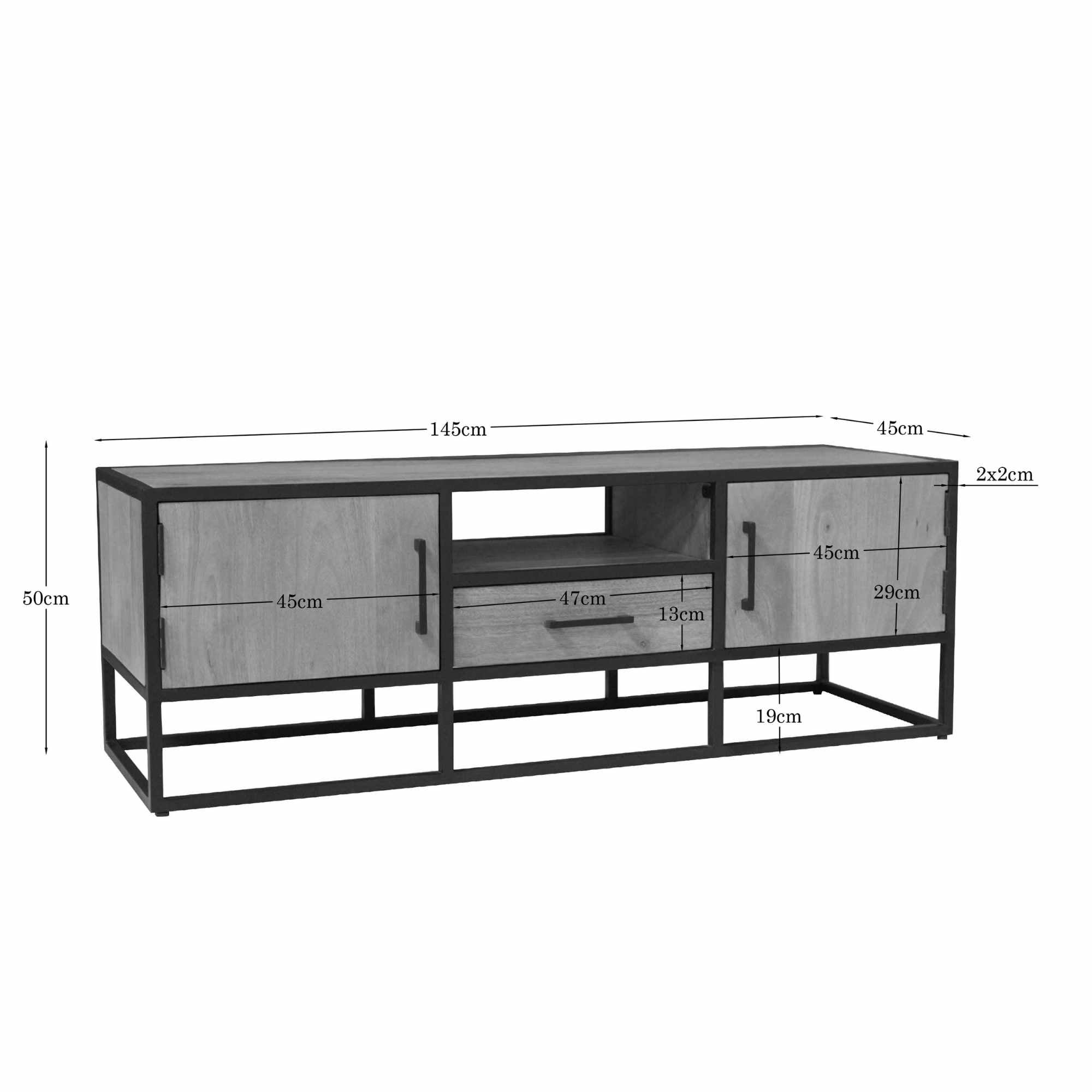 Tv-meubel Dakota | 145 cm - STF