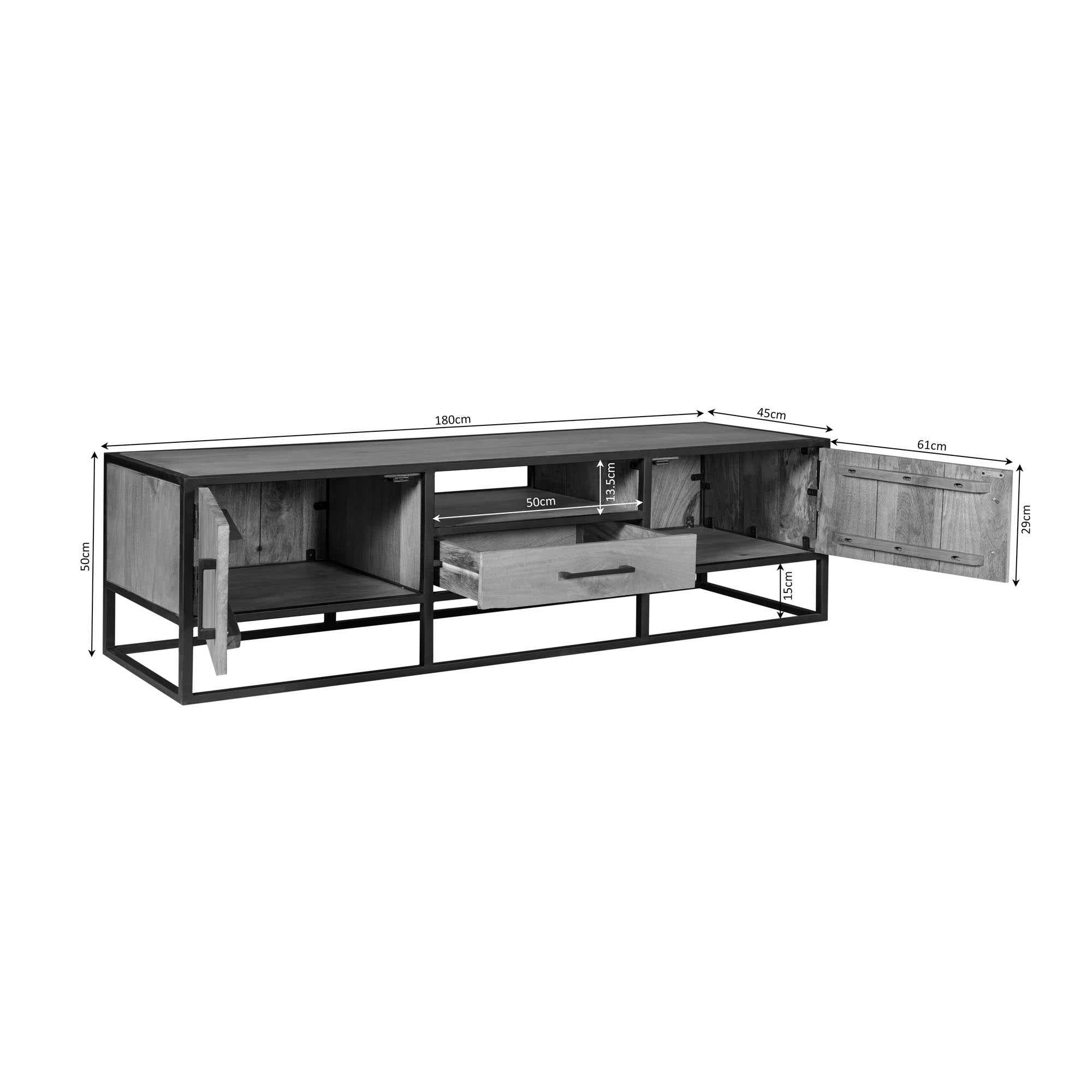tv-meubel Dakota | 180 cm - STF