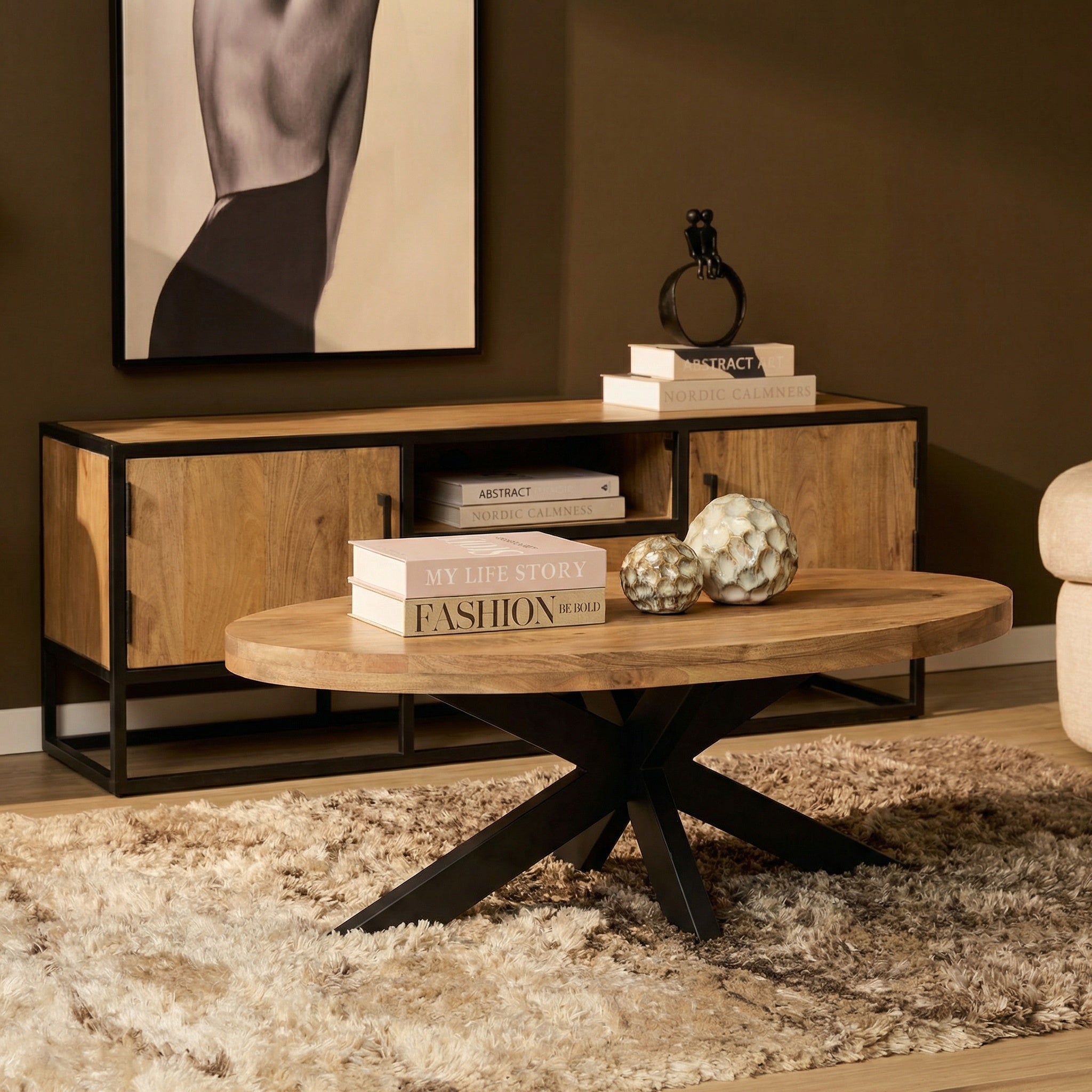 Salontafel Dakota | 130 cm | Ovaal - STF