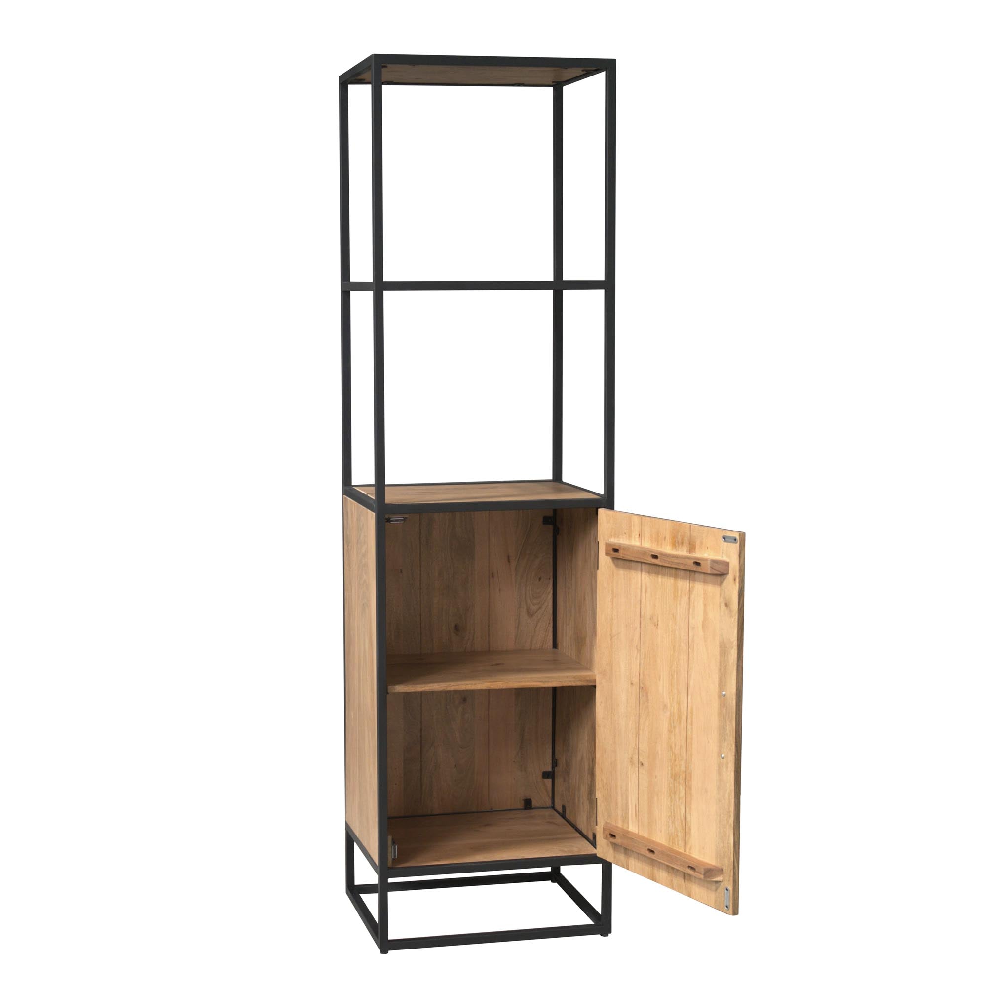 Boekenkast Dakota 1 deur | 55 cm - STF
