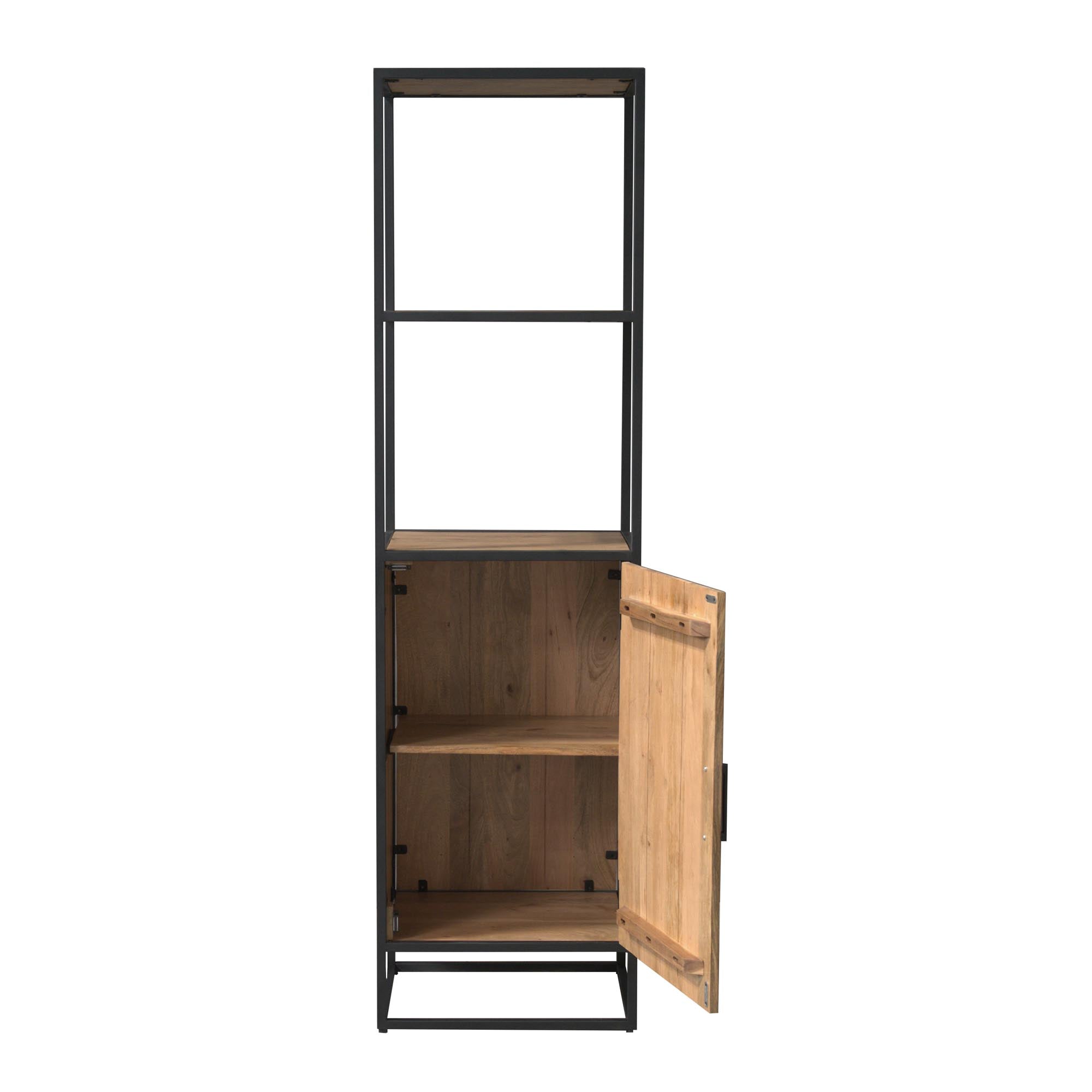 Boekenkast Dakota 1 deur | 55 cm - STF