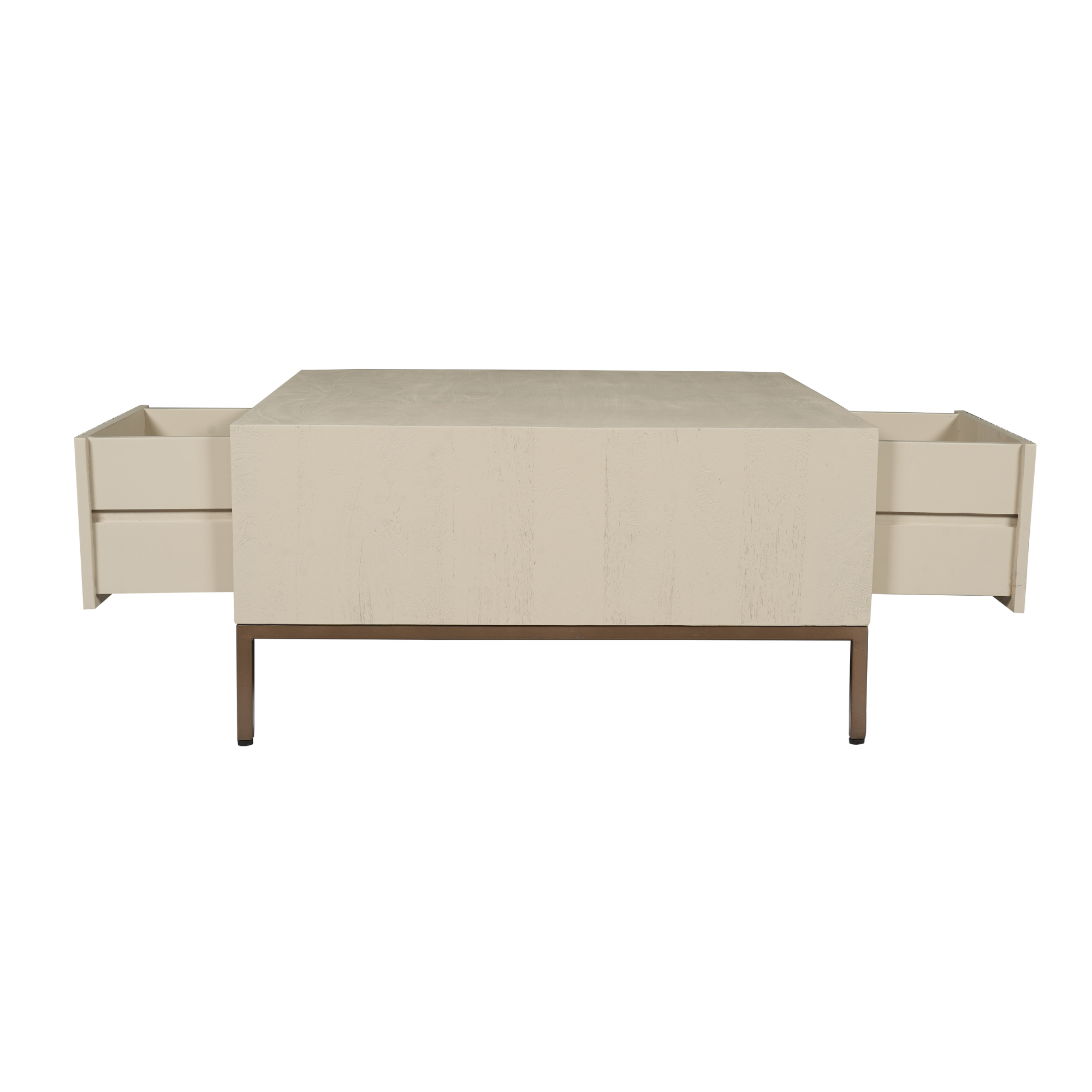 Salontafel Madison Zand | 80 cm | Vierkant - STF