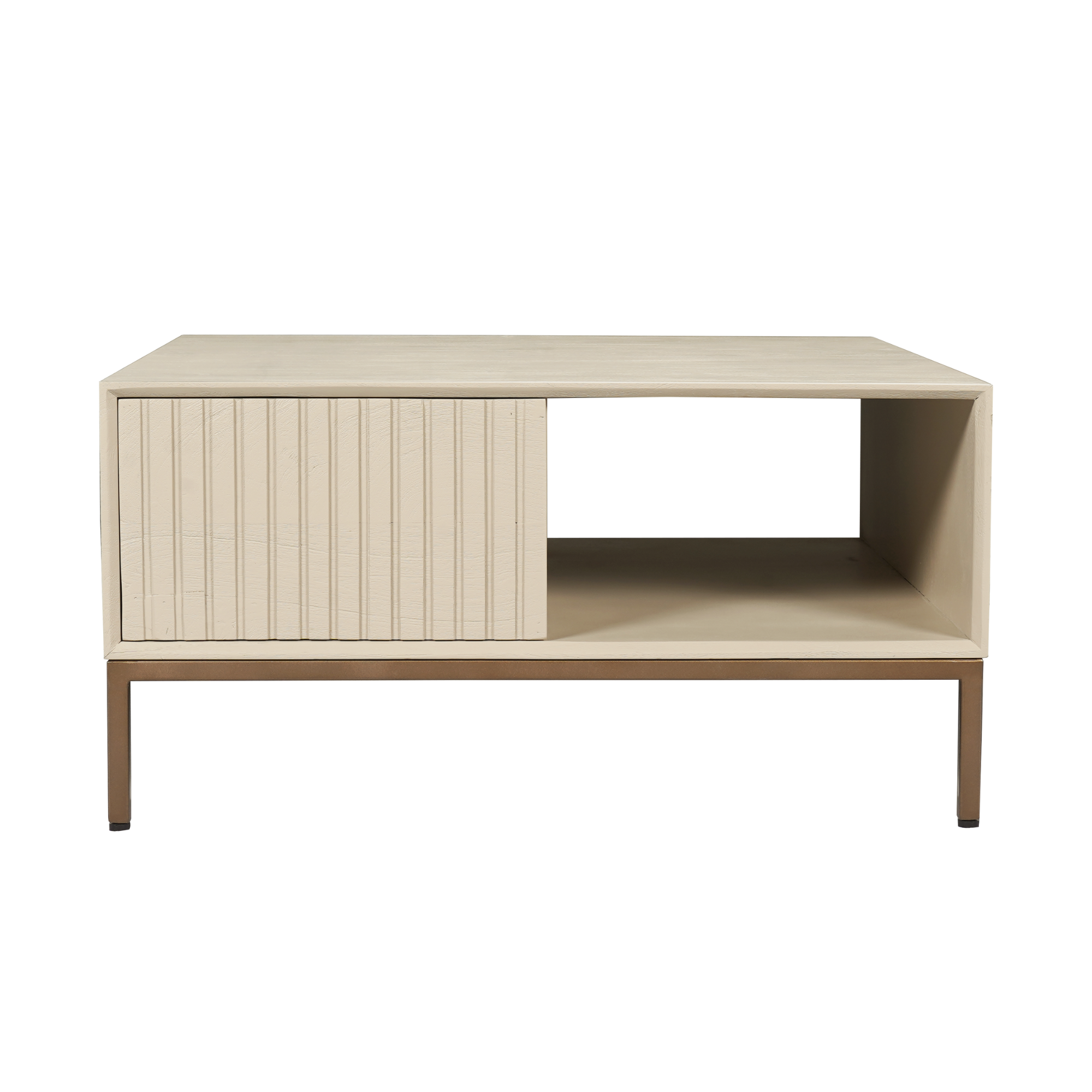 Salontafel Madison Zand | 80 cm | Vierkant - STF