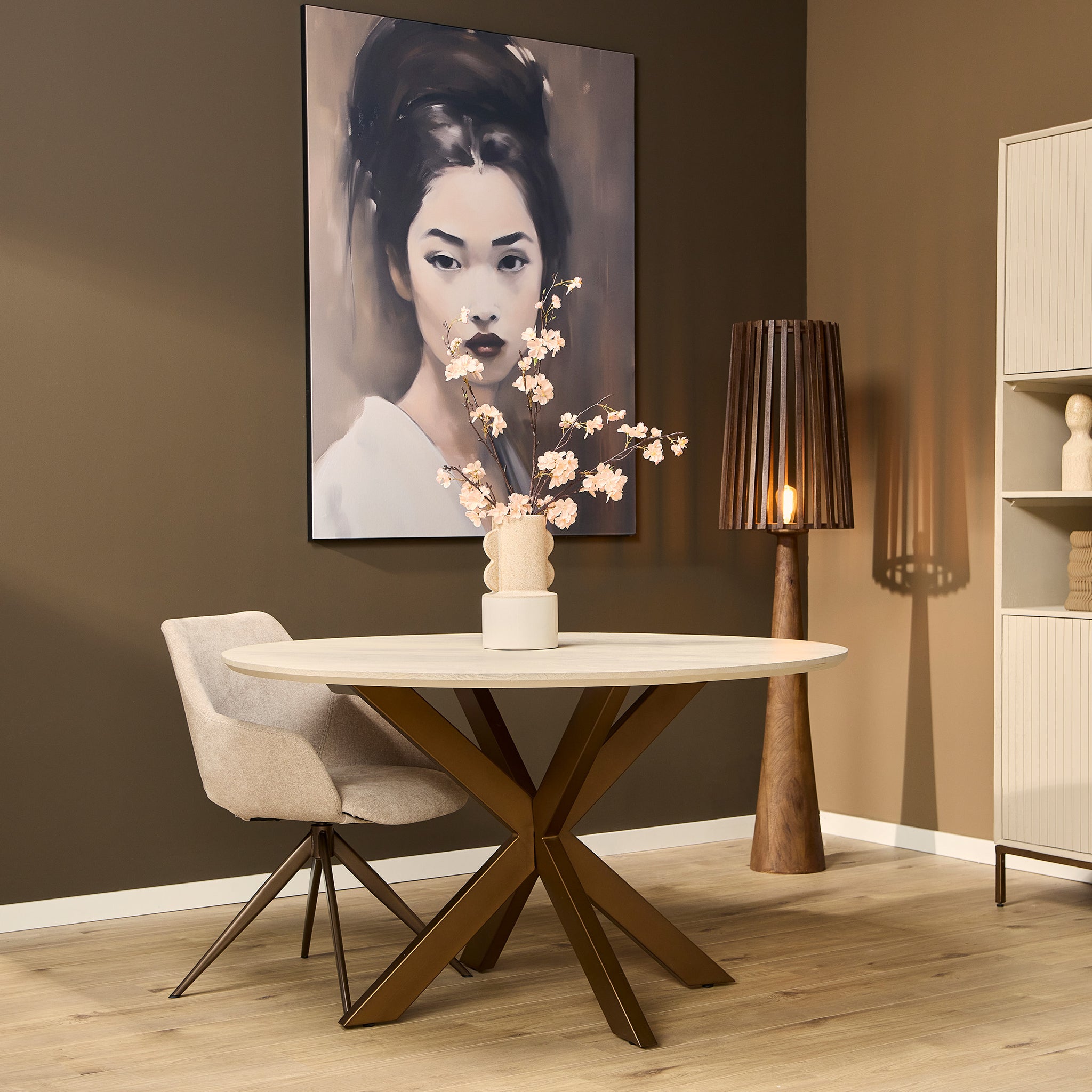 Eettafel Madison Sand | 150 cm - STF