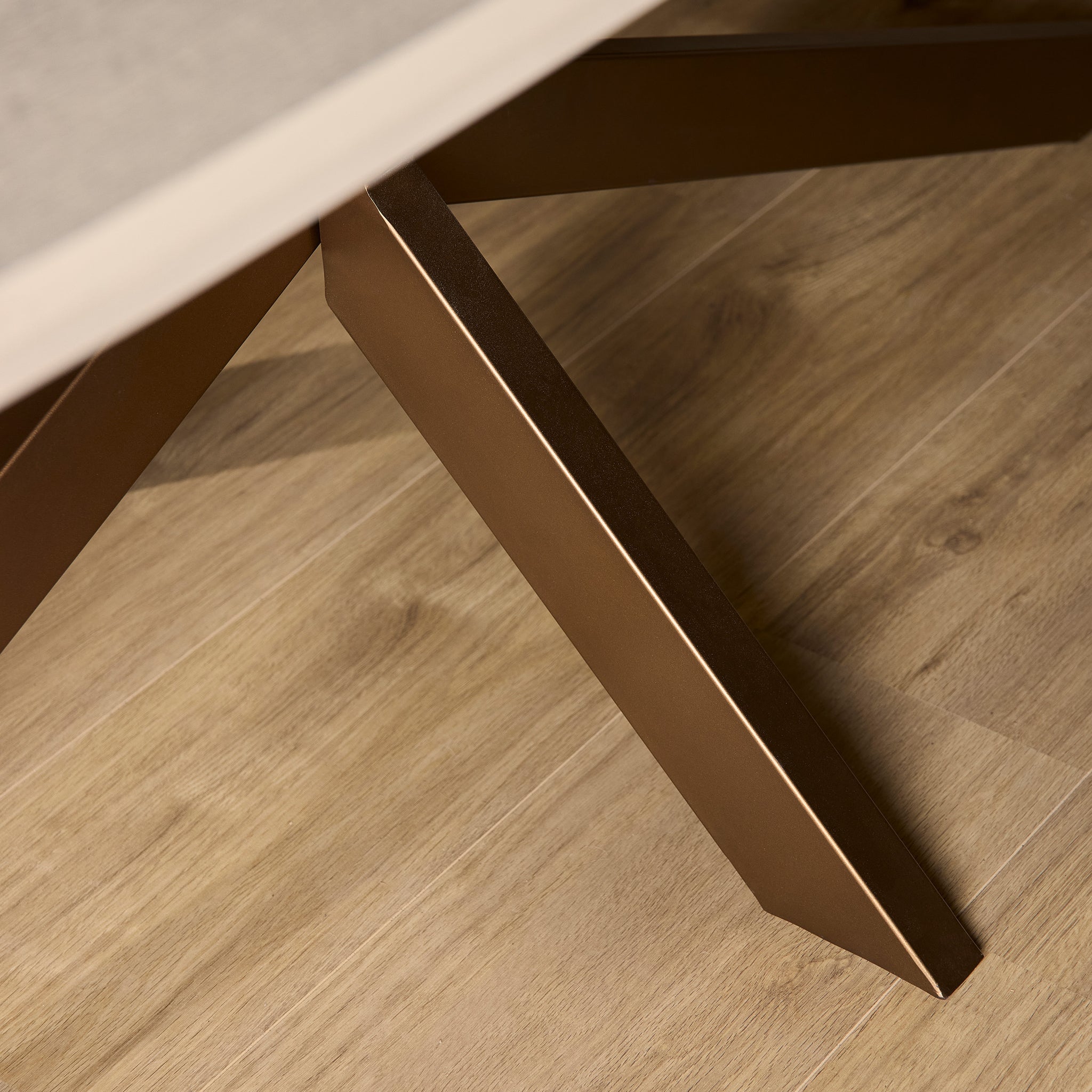 Eettafel Madison Zand | 160 cm | Deens Ovaal - STF