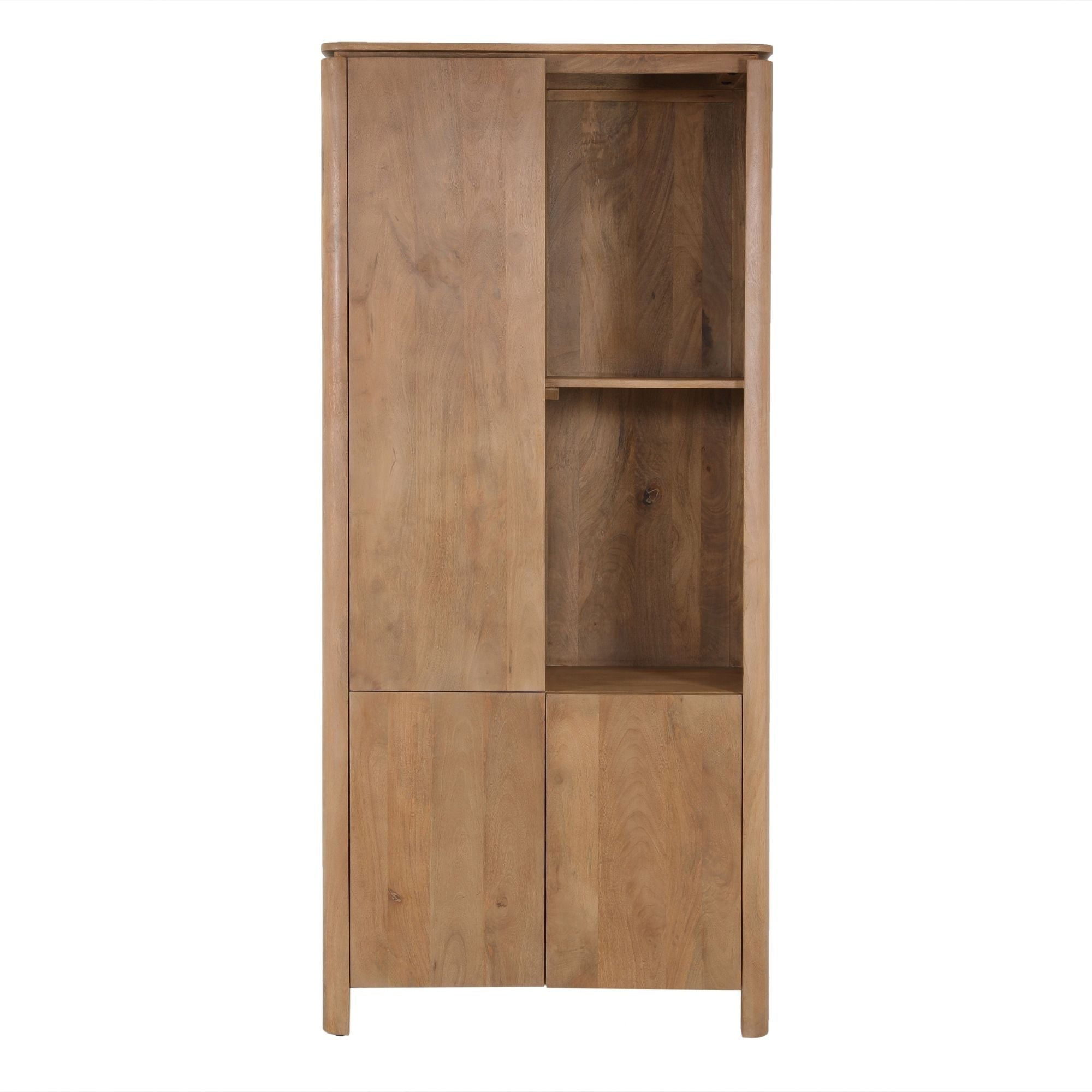 Bergkast Dallas Naturel 90 Mangohout - STF