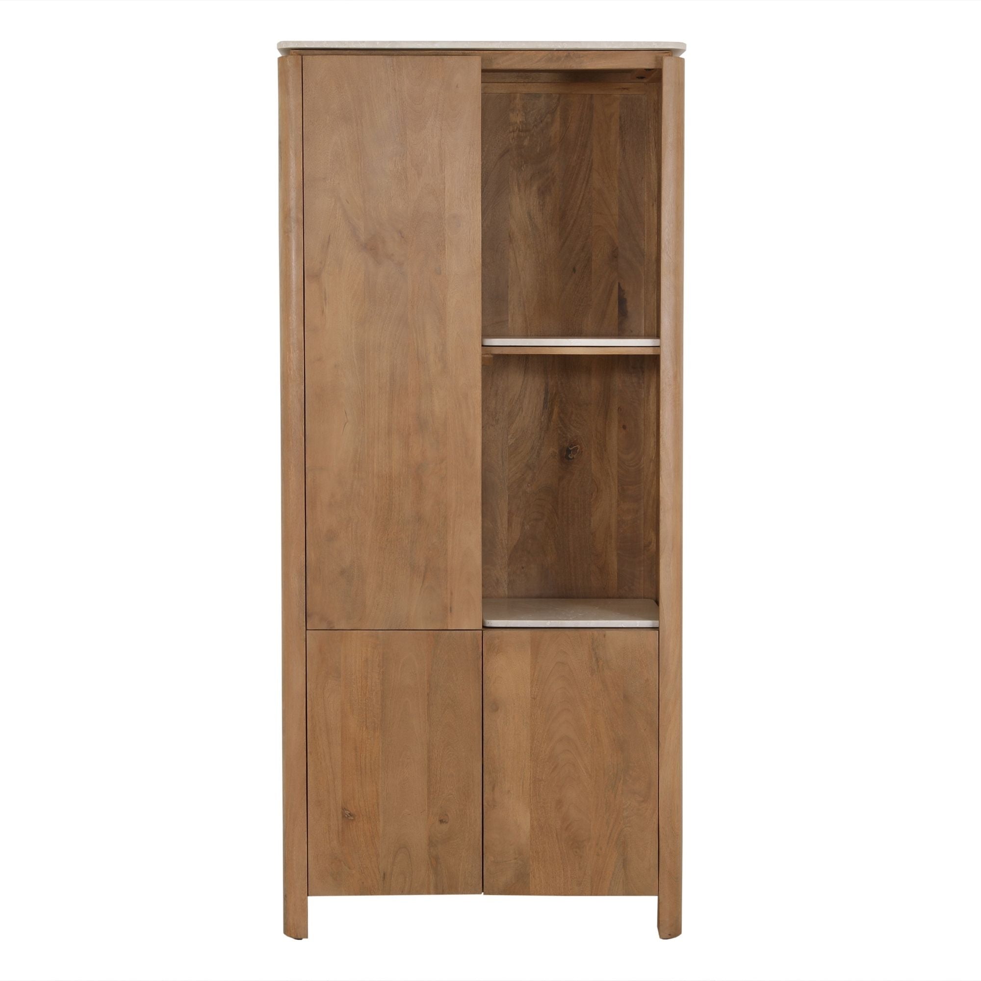 Bergkast Dallas Naturel 90 Mangohout - STF