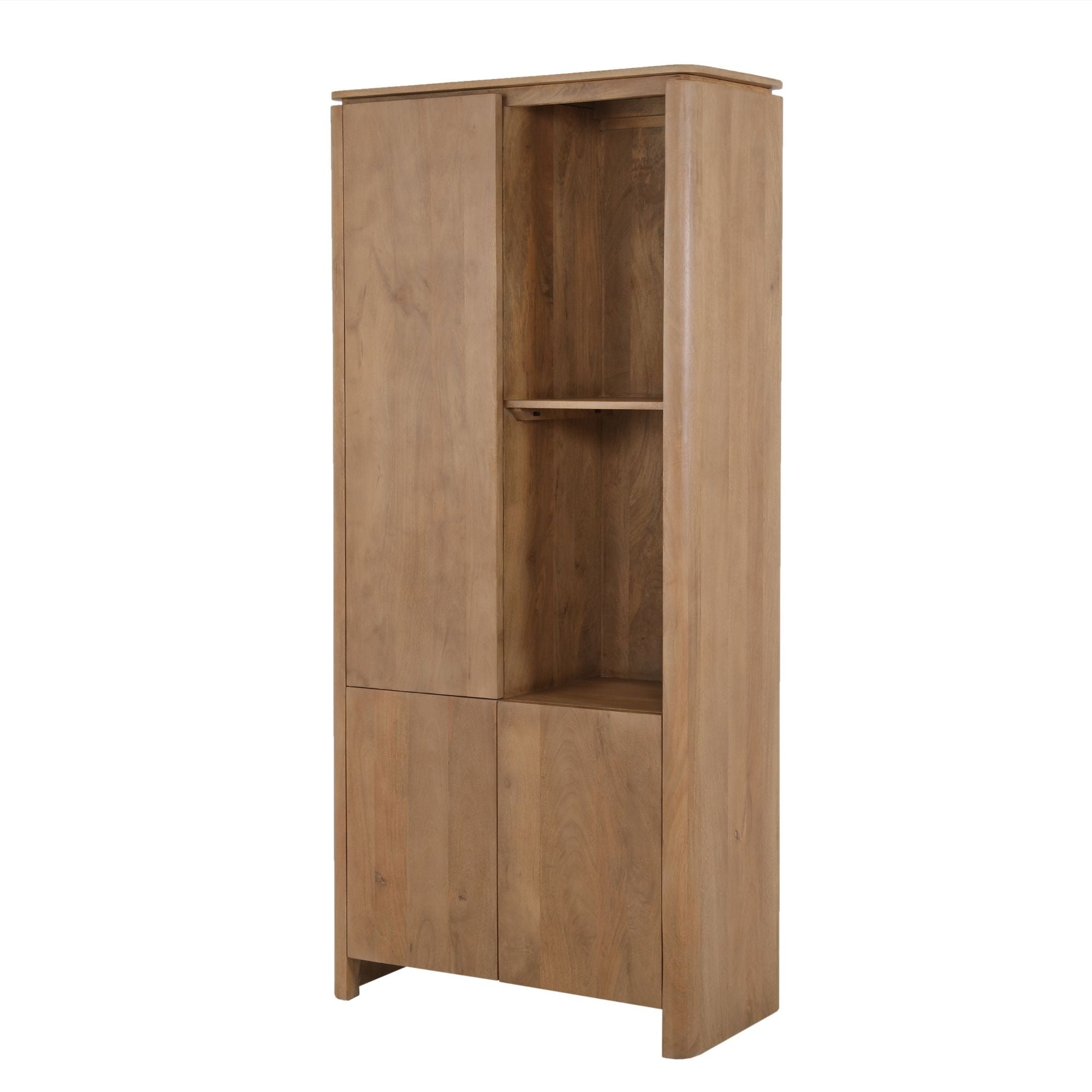 Bergkast Dallas Naturel 90 Mangohout - STF