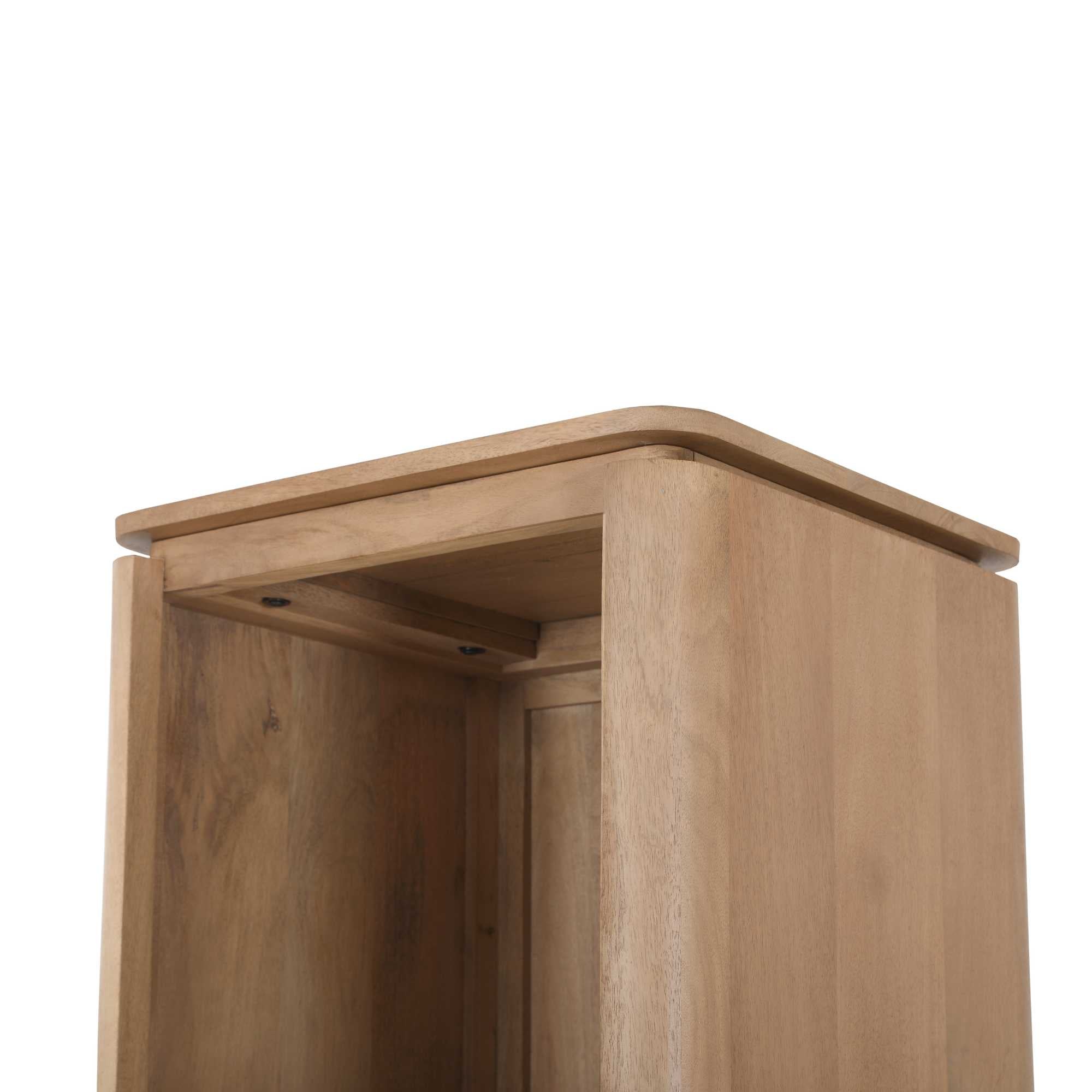 Boekenkast Dallas Naturel 55 Mangohout - STF