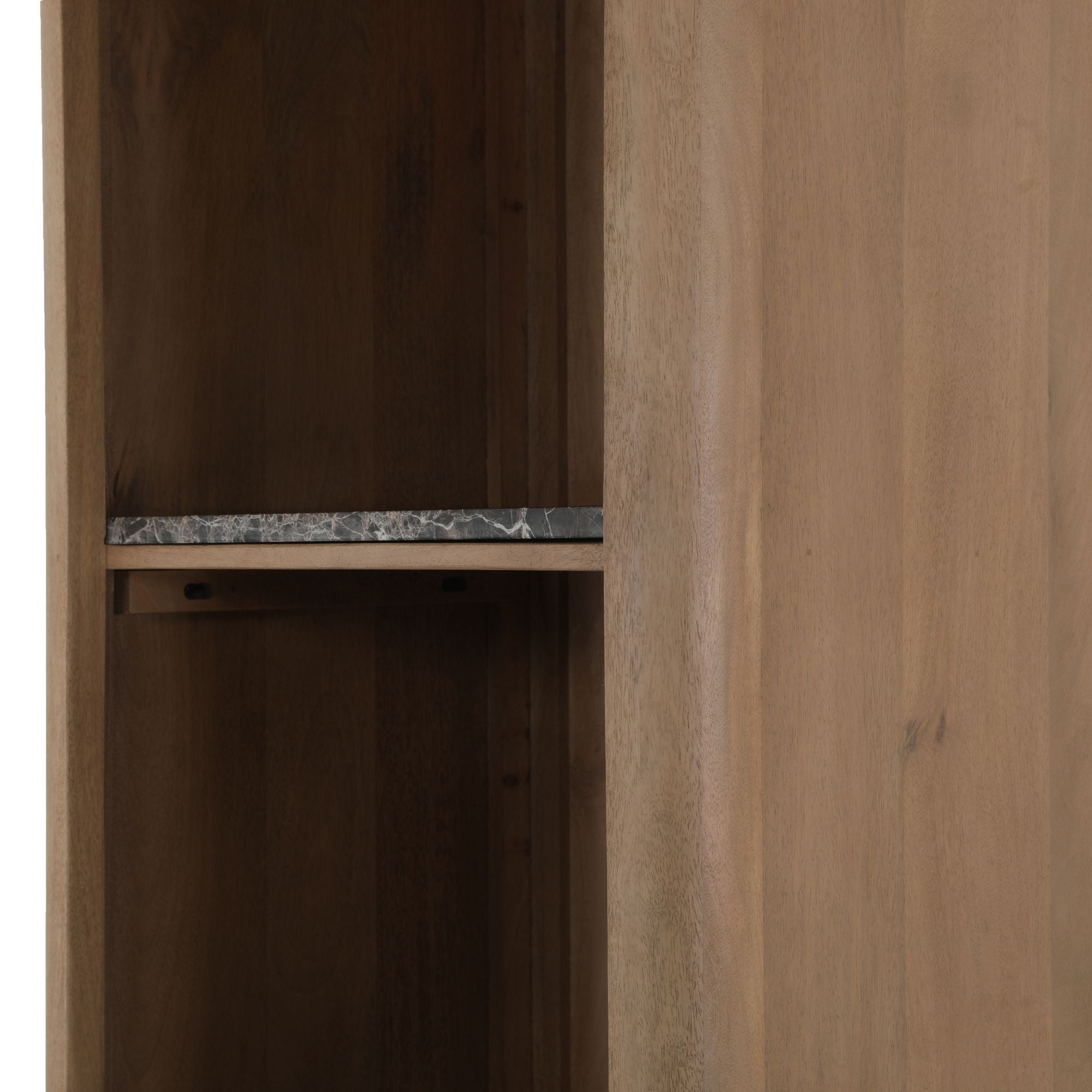 Boekenkast Dallas Naturel 55 Mangohout - STF