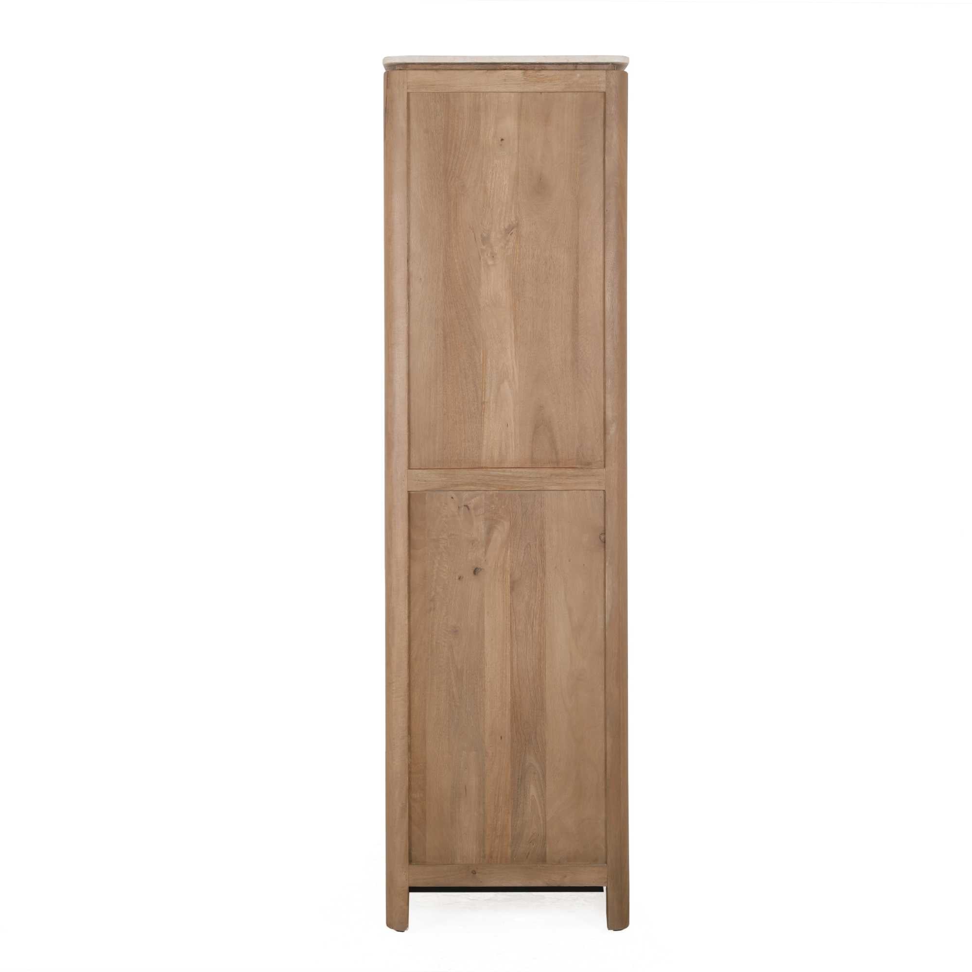 Kast Dallas naturel 55 mangohout - STF