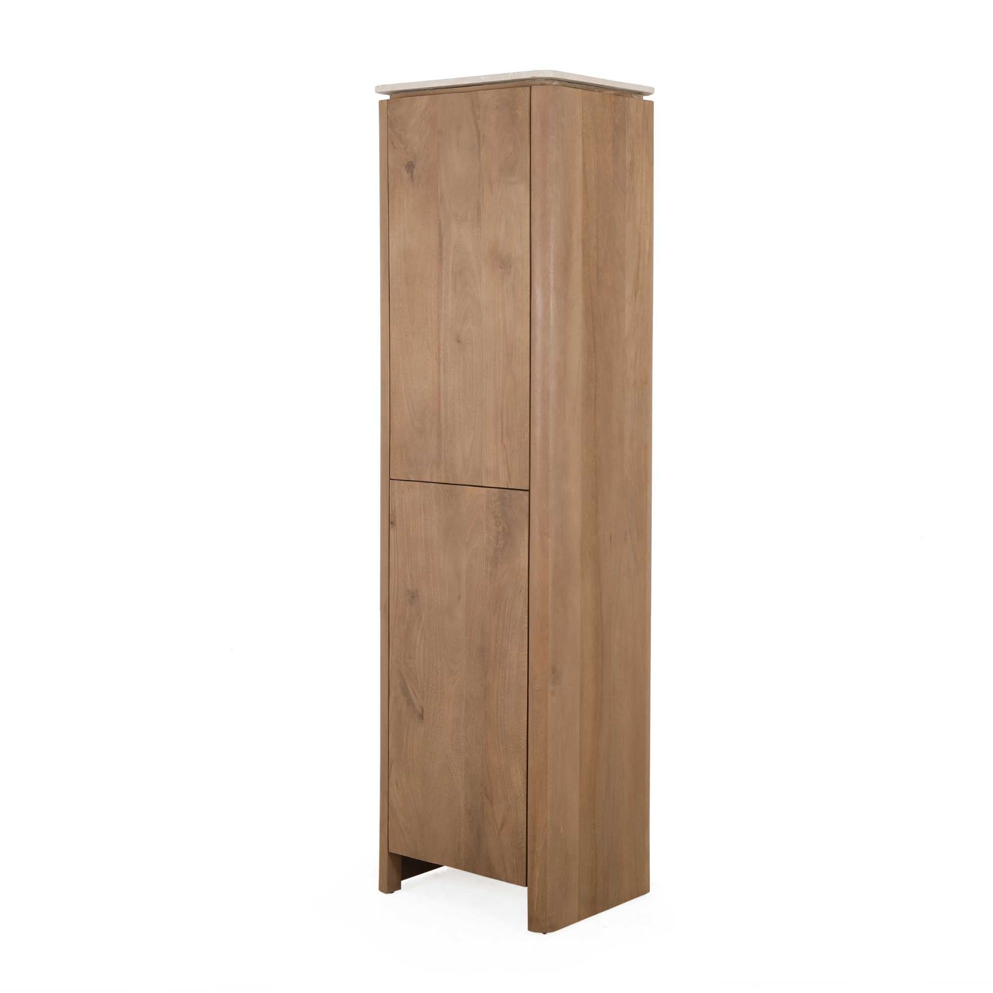 Kast Dallas naturel 55 mangohout - STF
