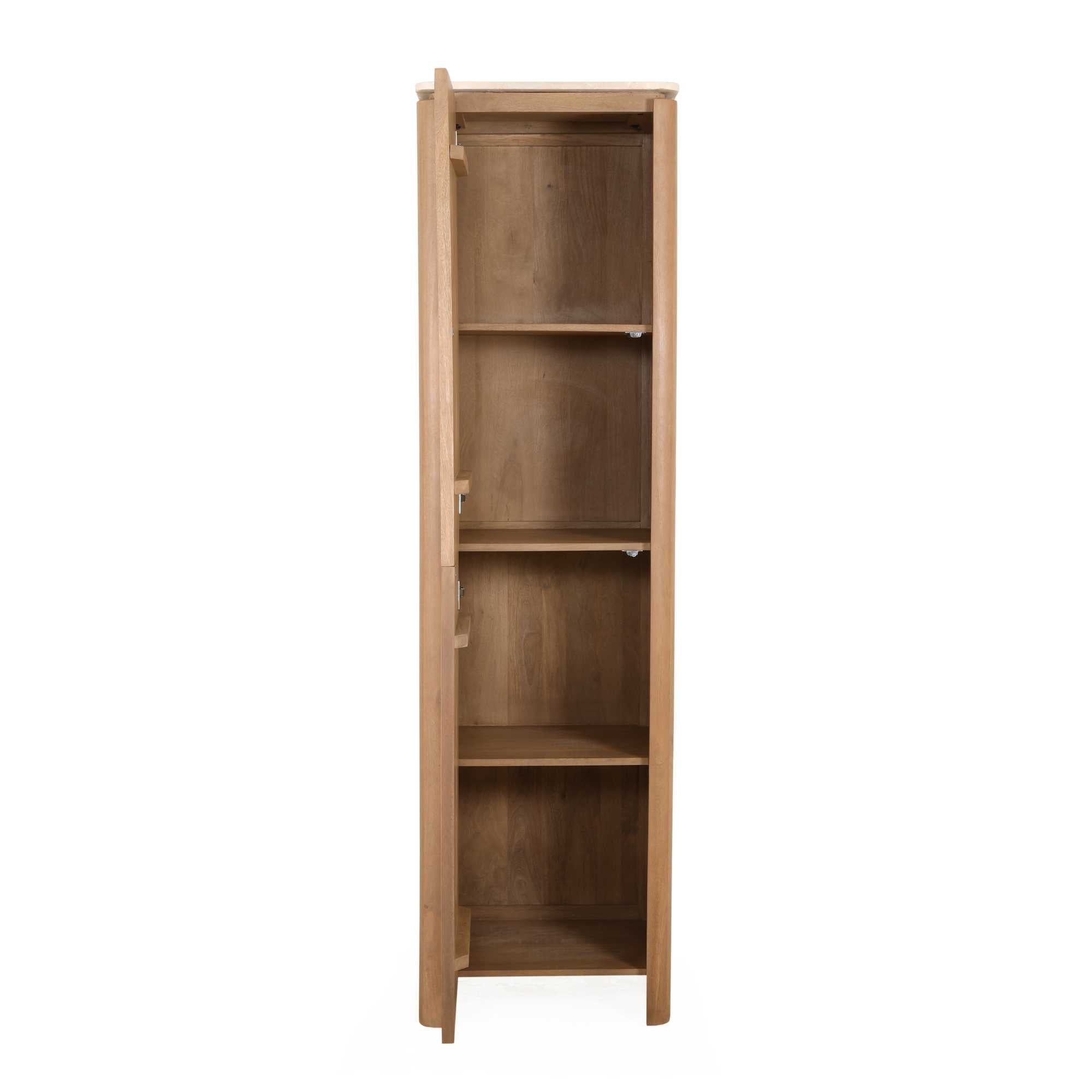 Kast Dallas naturel 55 mangohout - STF