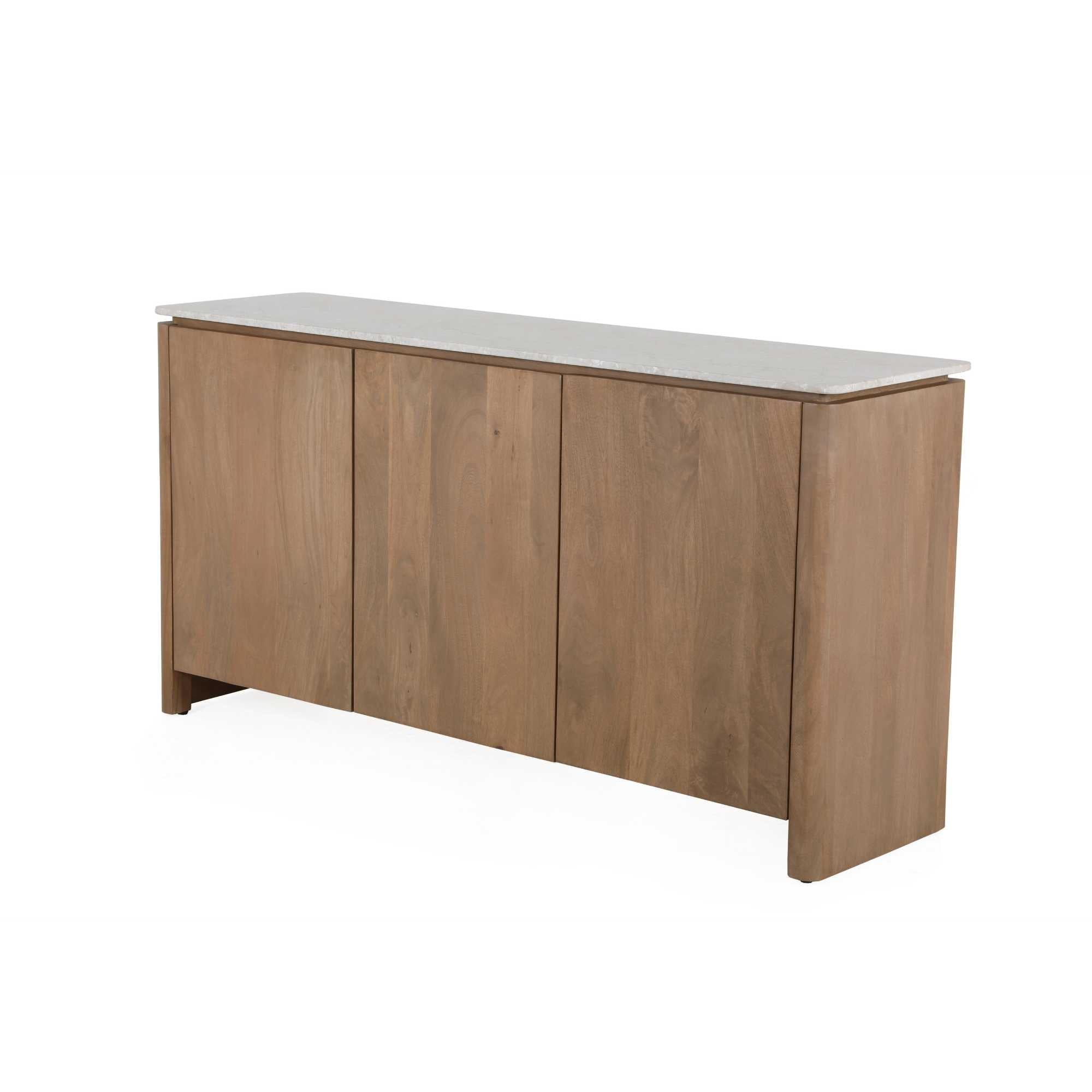 Dressoir Dallas Naturel 165 Mangohout - STF