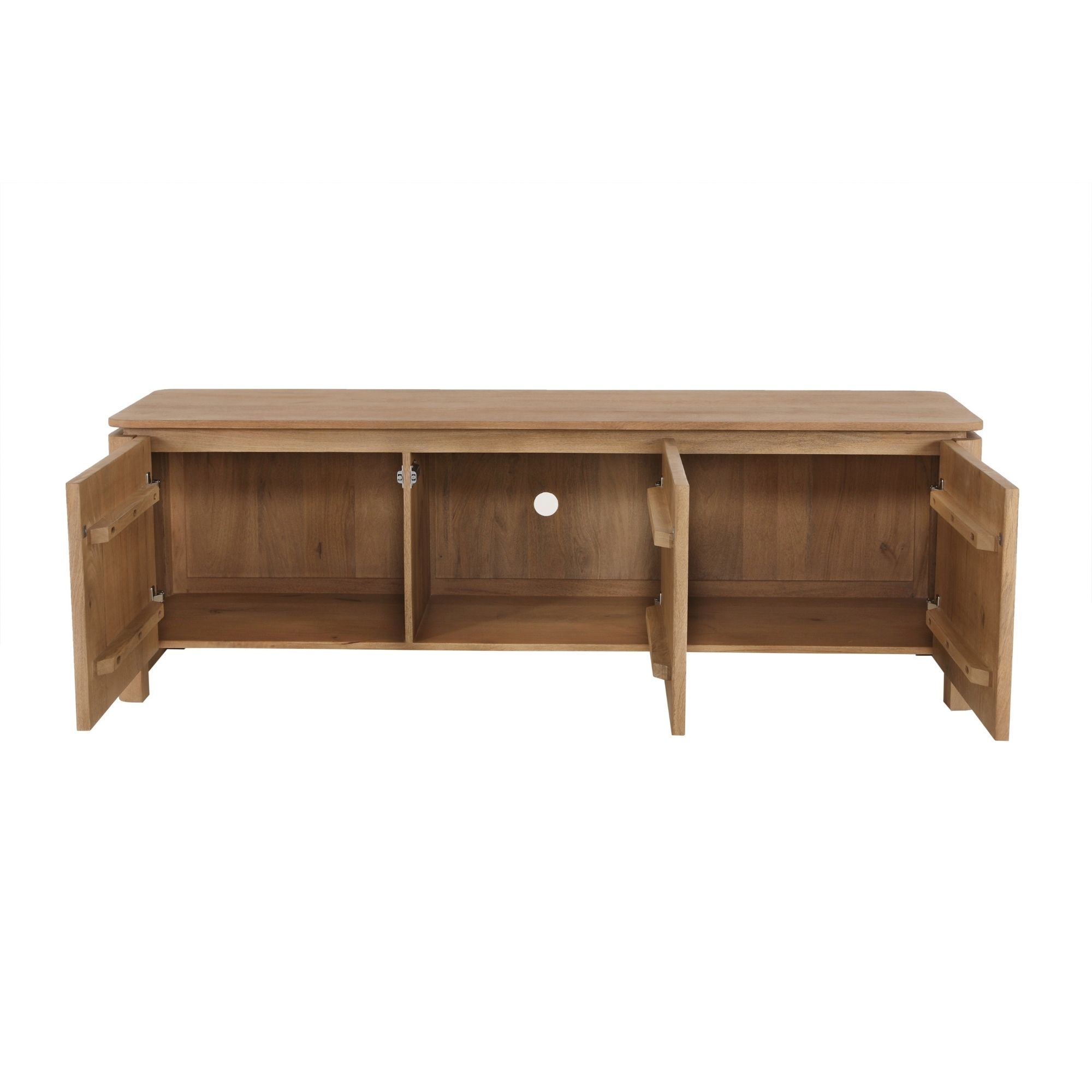 tv-meubel Dallas naturel 165 mangohout - STF