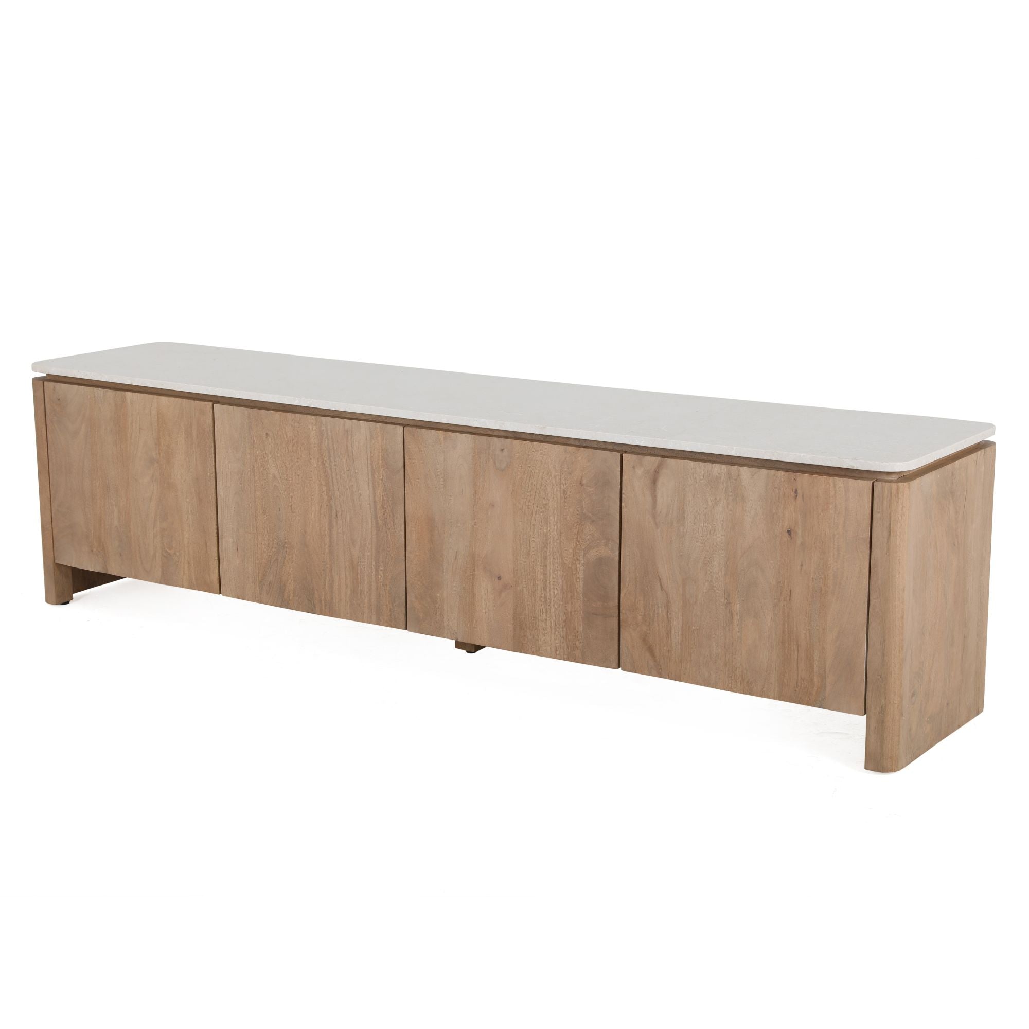 tv-meubel Dallas naturel 210 mangohout - STF