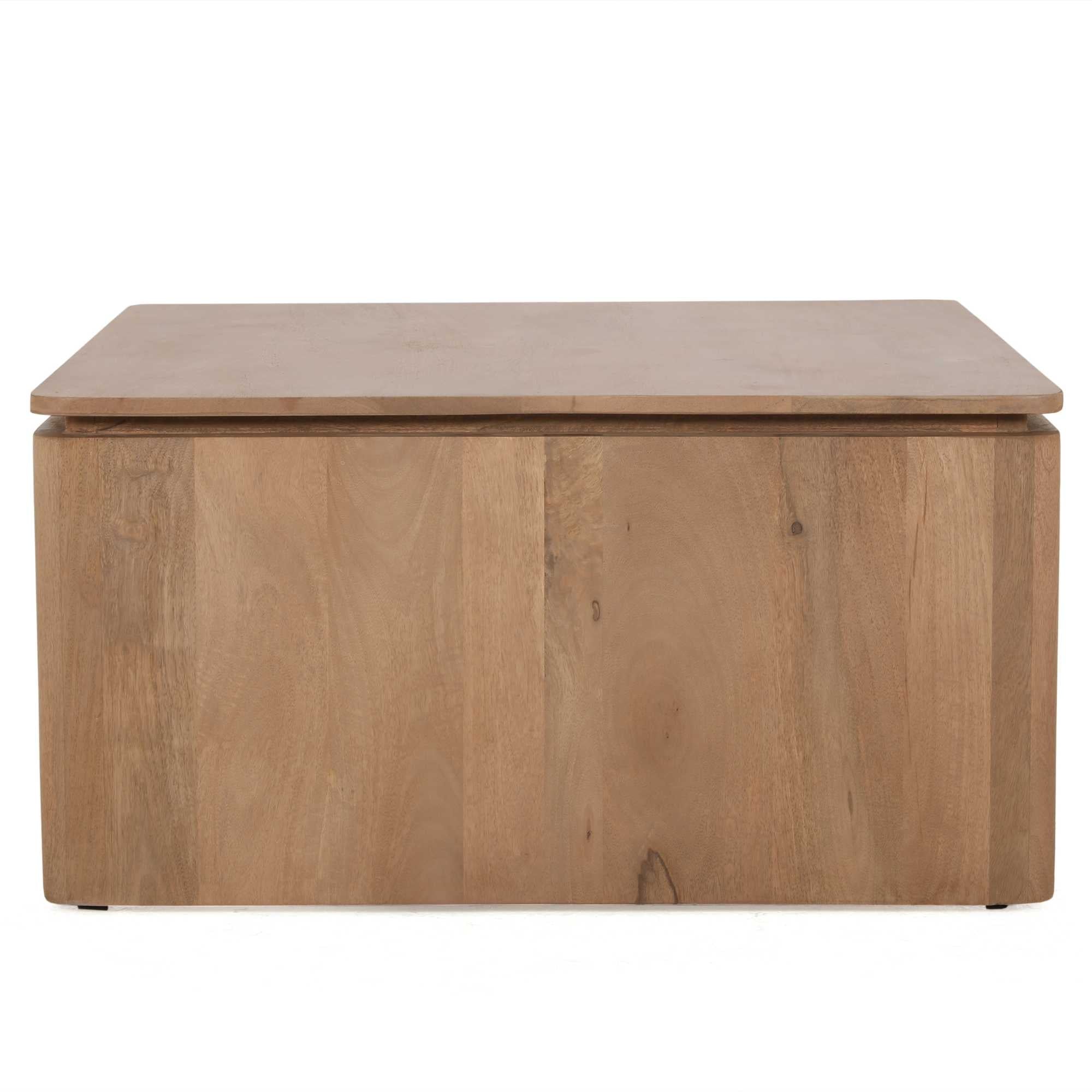 Salontafel Dallas Naturel 80 Mangohout - STF