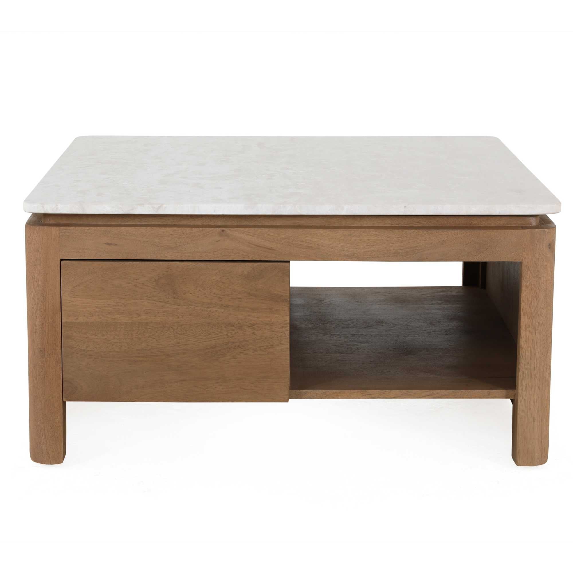 Salontafel Dallas Naturel 80 Mangohout - STF