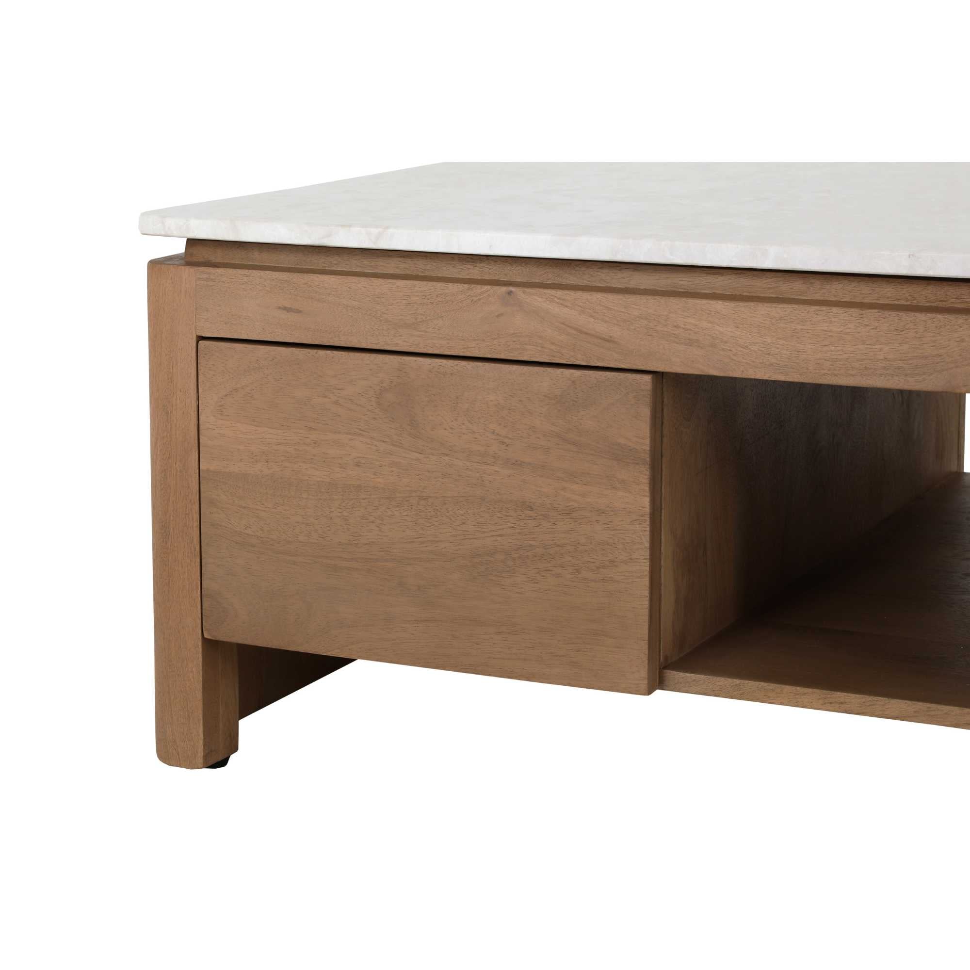 Salontafel Dallas Naturel 80 Mangohout - STF