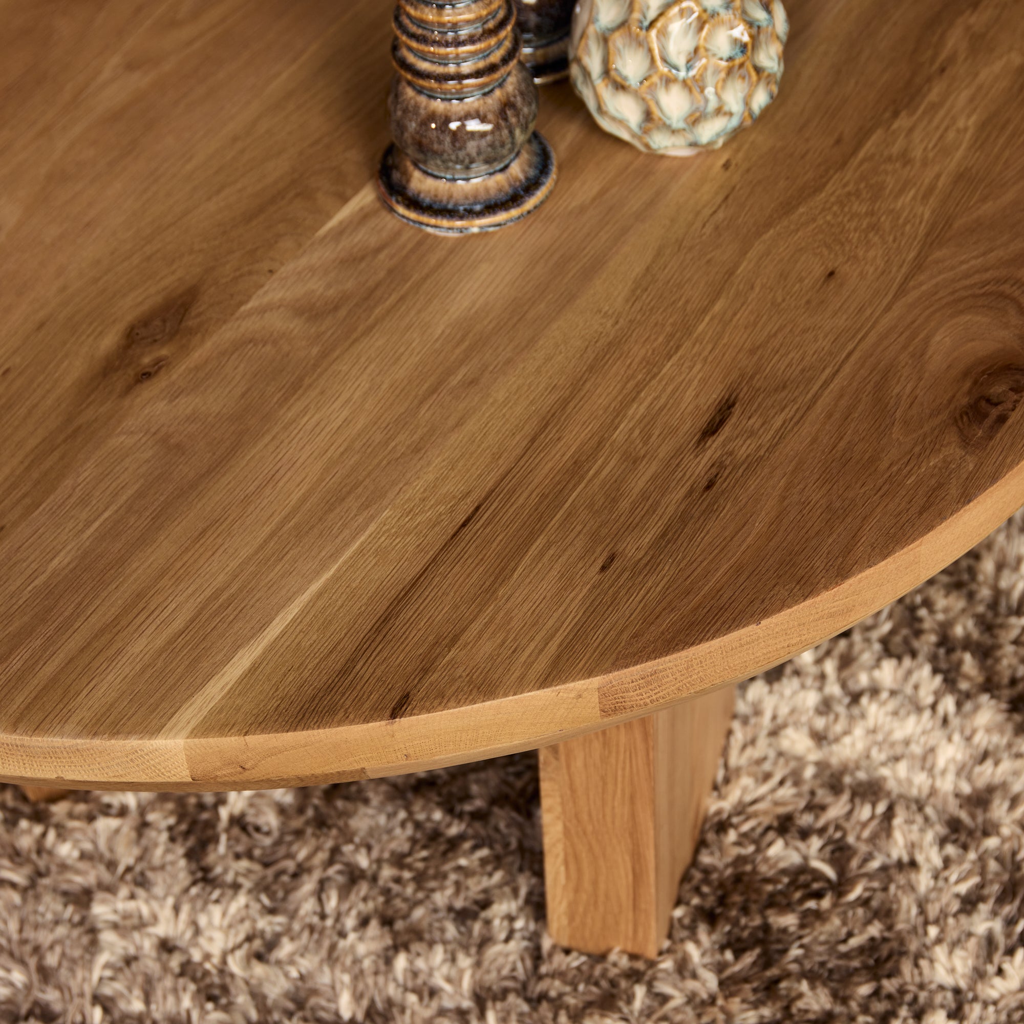 Salontafel Zillah | 130 cm | Naturel Eiken - STF