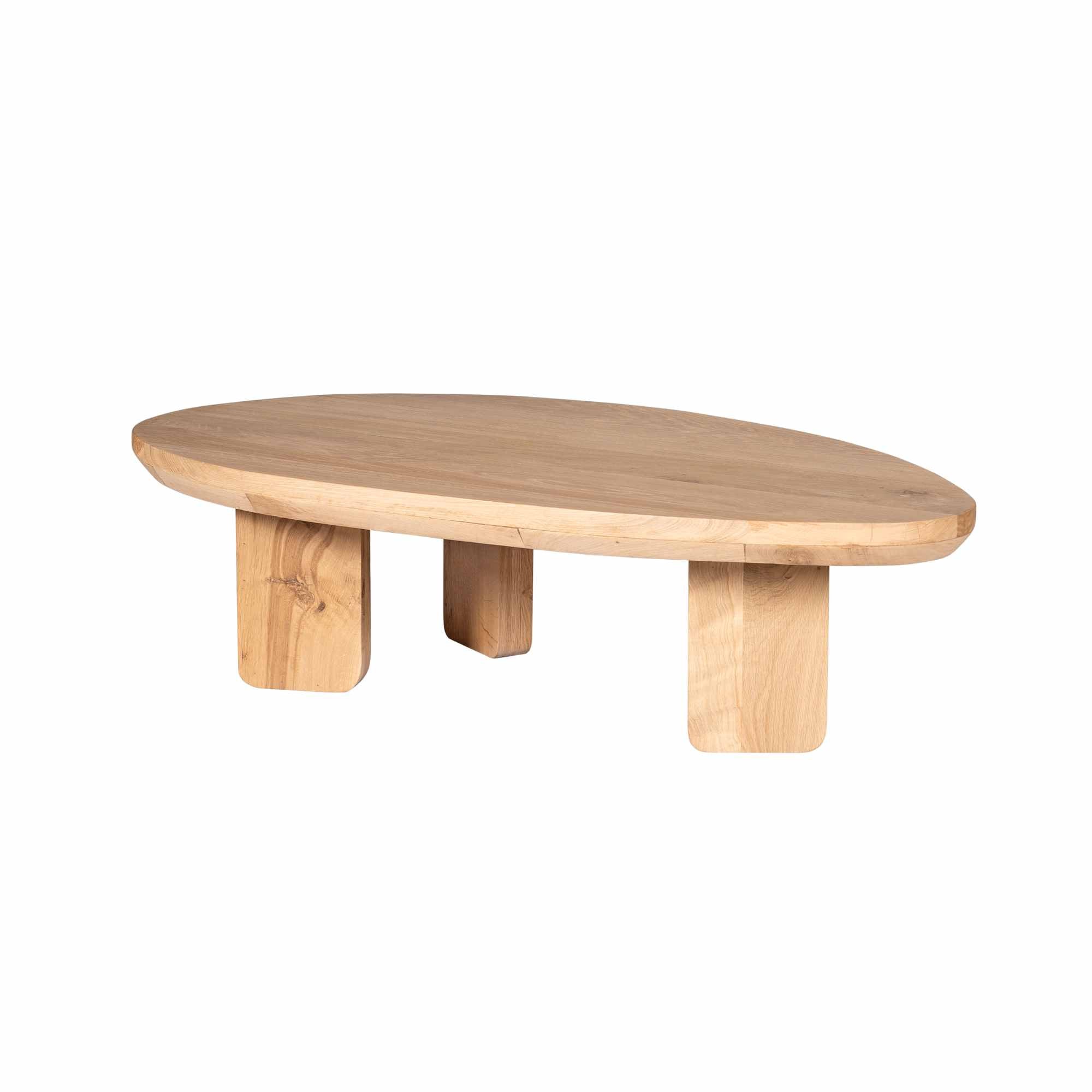 Salontafel Zillah | 130 cm | Naturel Eiken - STF