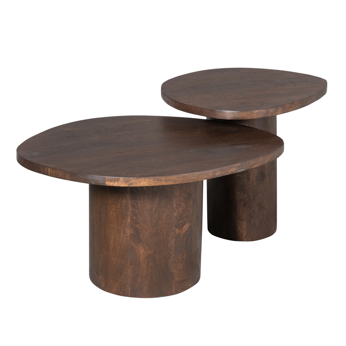 Salontafel Mirre | Bruin | Set van 2 - STF