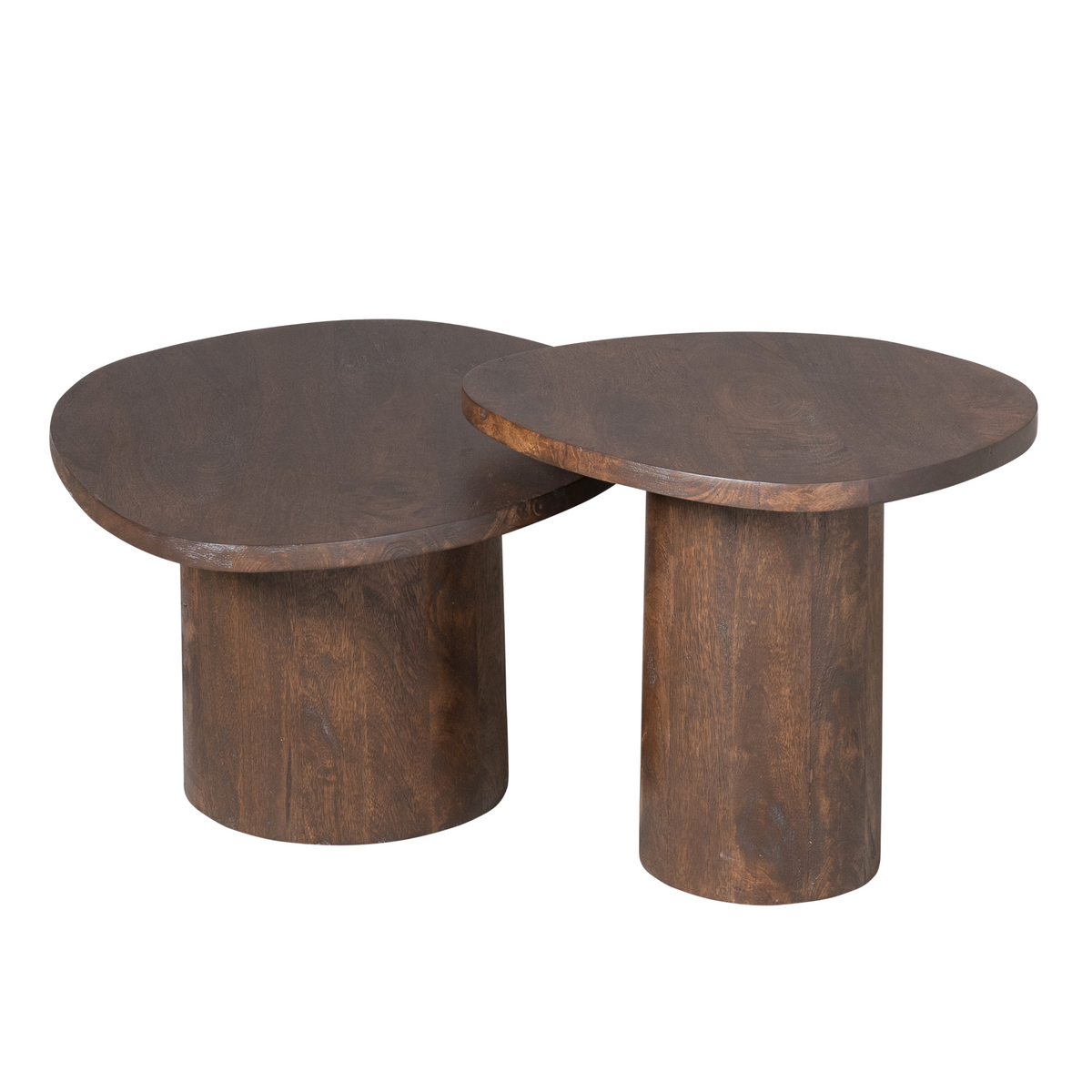 Salontafel Mirre | Bruin | Set van 2 - STF