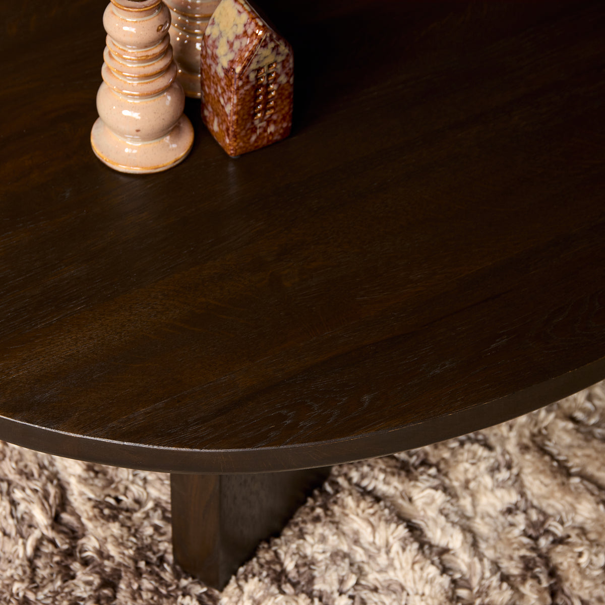 Salontafel Zillah | 130 cm | Eikenbruin - STF