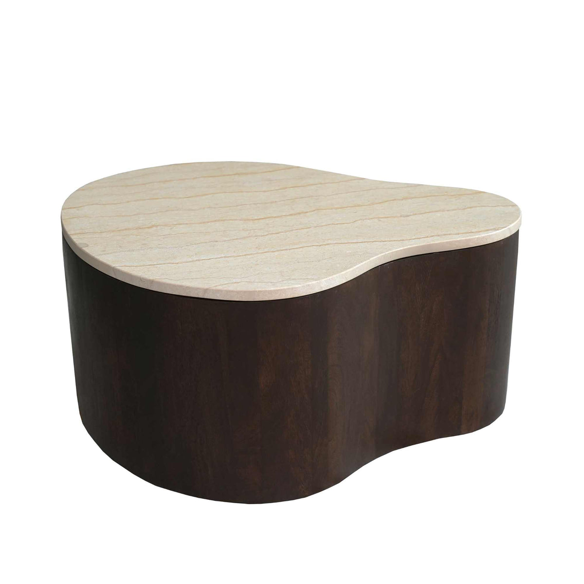 Salontafel Lovi | 77 cm | bruin - STF