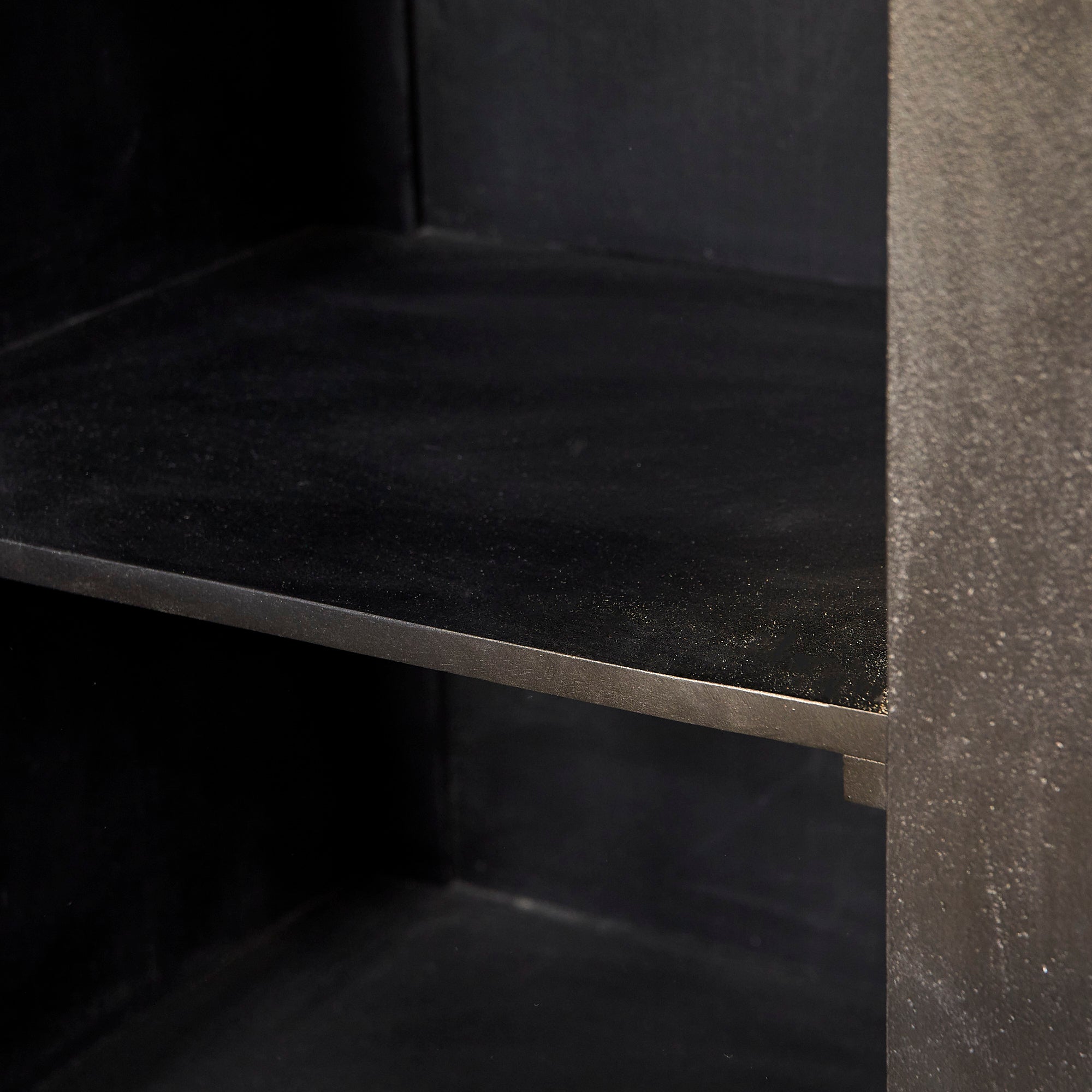 Dressoir Brussel Zwart 3 deuren | 150 cm - STF