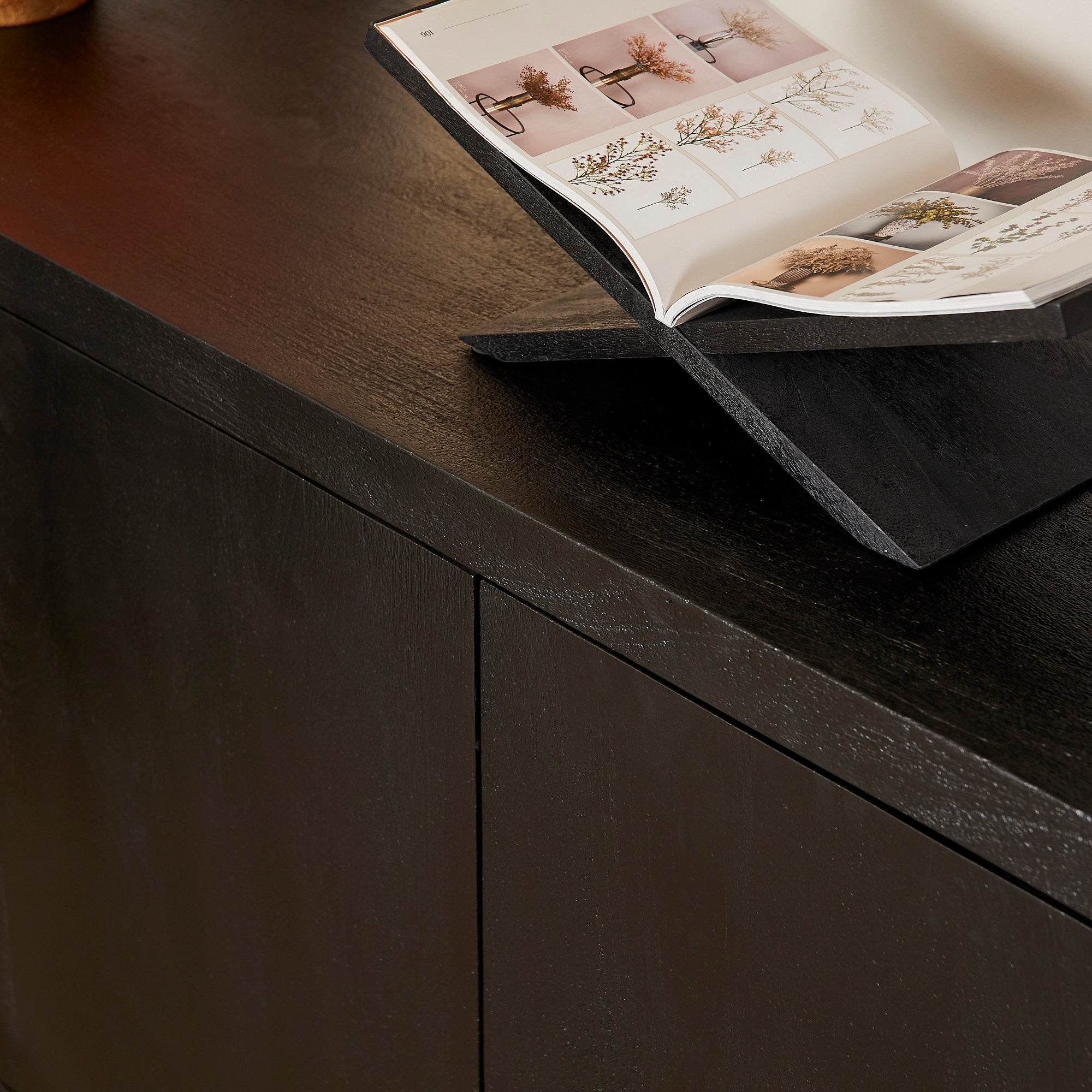 Dressoir Brussel Zwart 4 deuren | 200 cm - STF